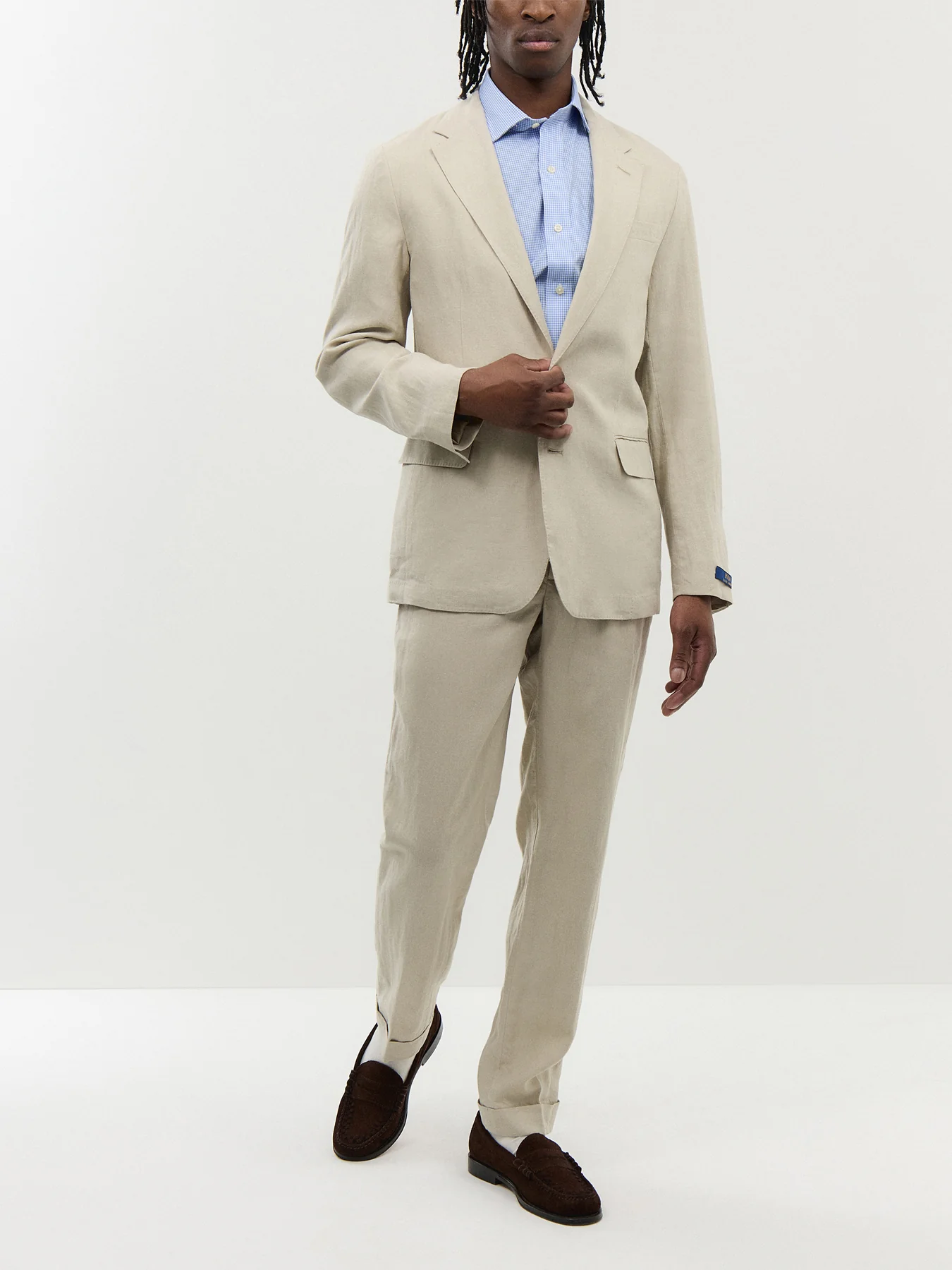 Custom Fit Poplin Dress Shirt - Image 2