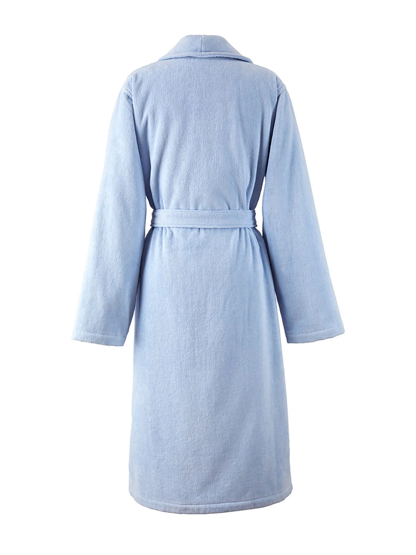 Denim Bear Office Blue Bathrobe - Image 2