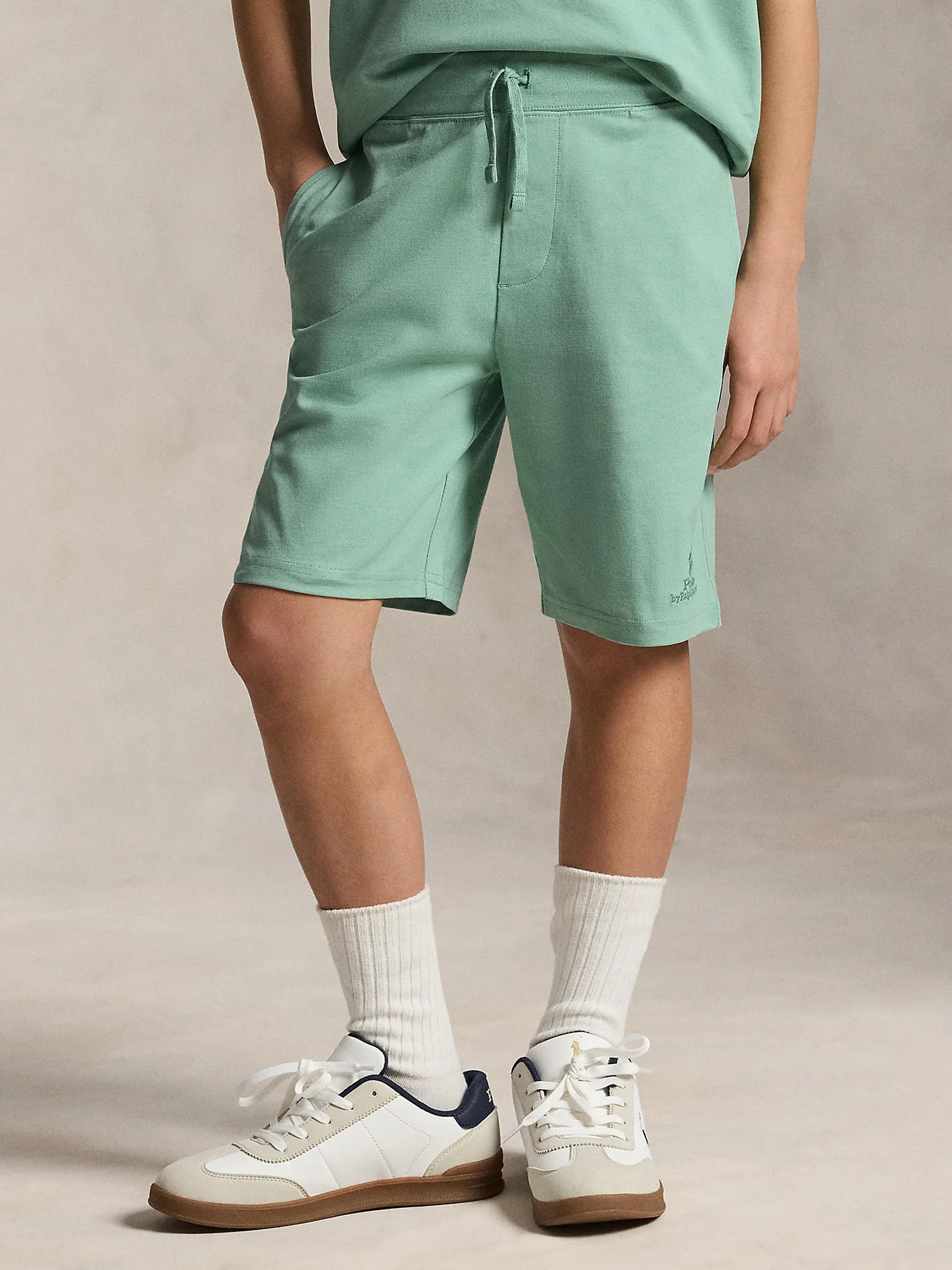 Kids’ Knit Shorts Blue - Image 5