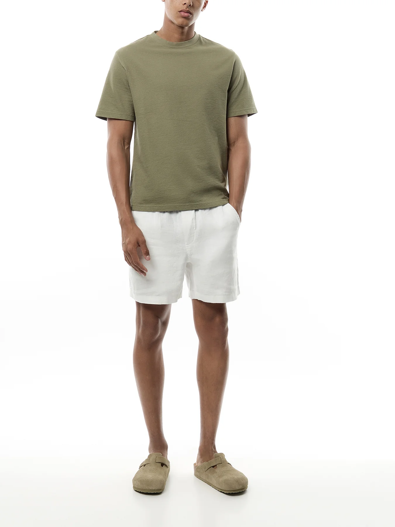 Linen Prepster Shorts - Image 2