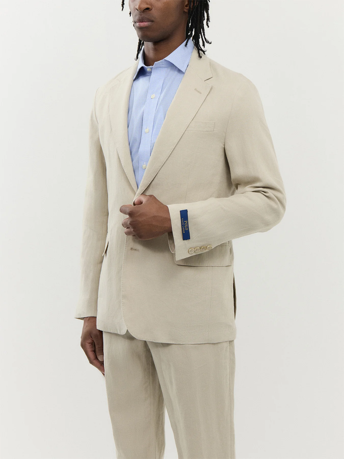 Soft Modern Linen Suit Jacket - Image 4