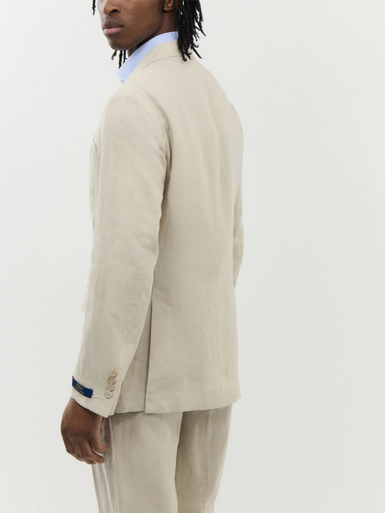 Soft Modern Linen Suit Jacket - Image 5