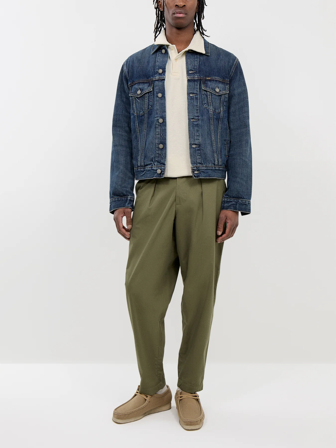 Loopback Terry Polo Top - Image 2