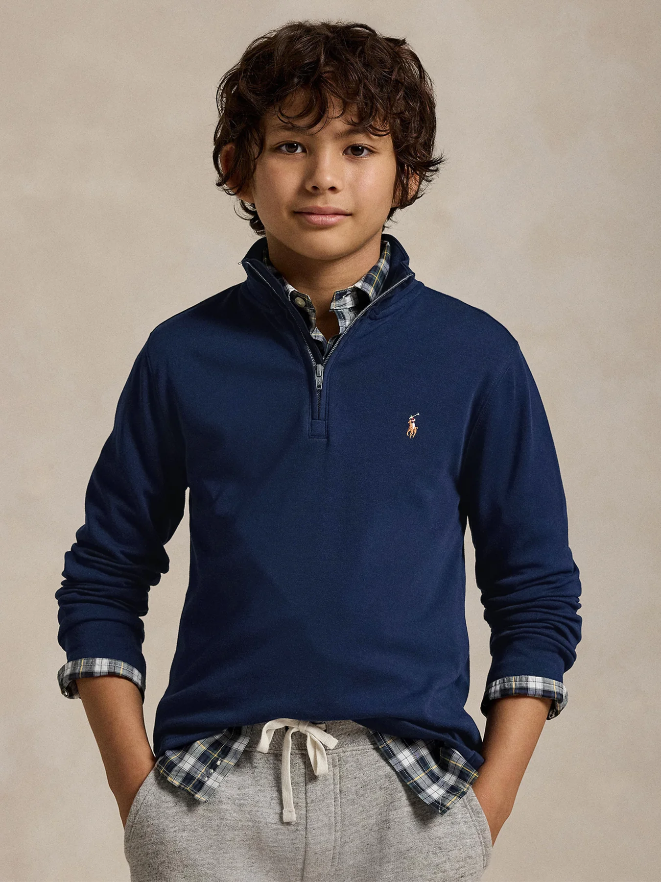 Knit Navy Pullover - Image 6