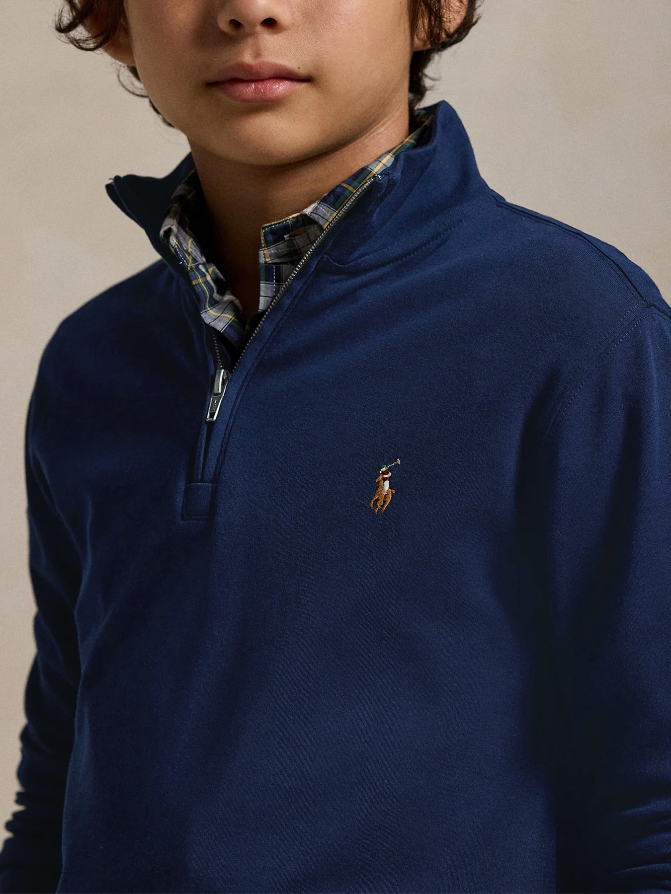 Knit Navy Pullover - Image 7