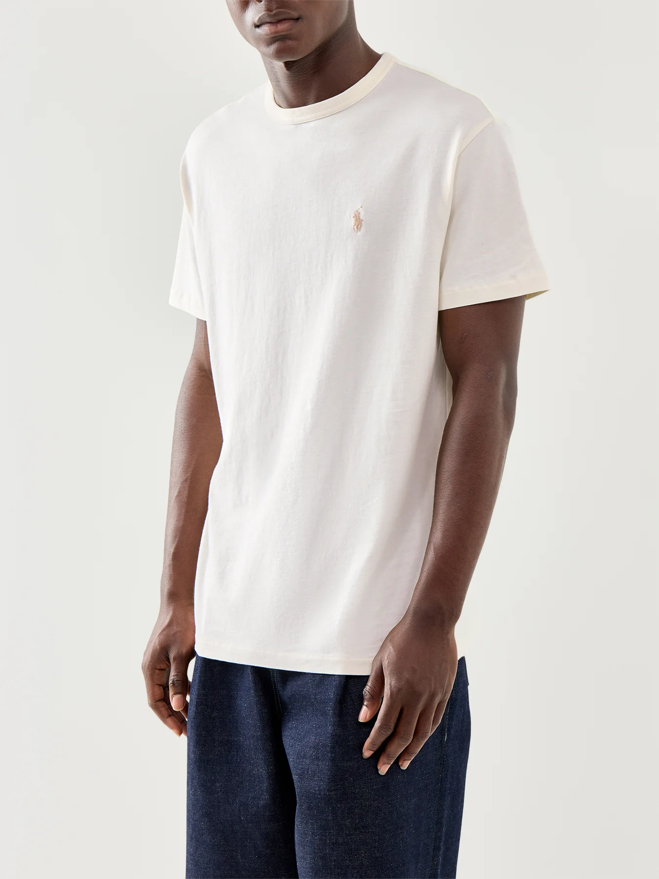 Classic Fit Jersey Crewneck T-Shirt - Image 4