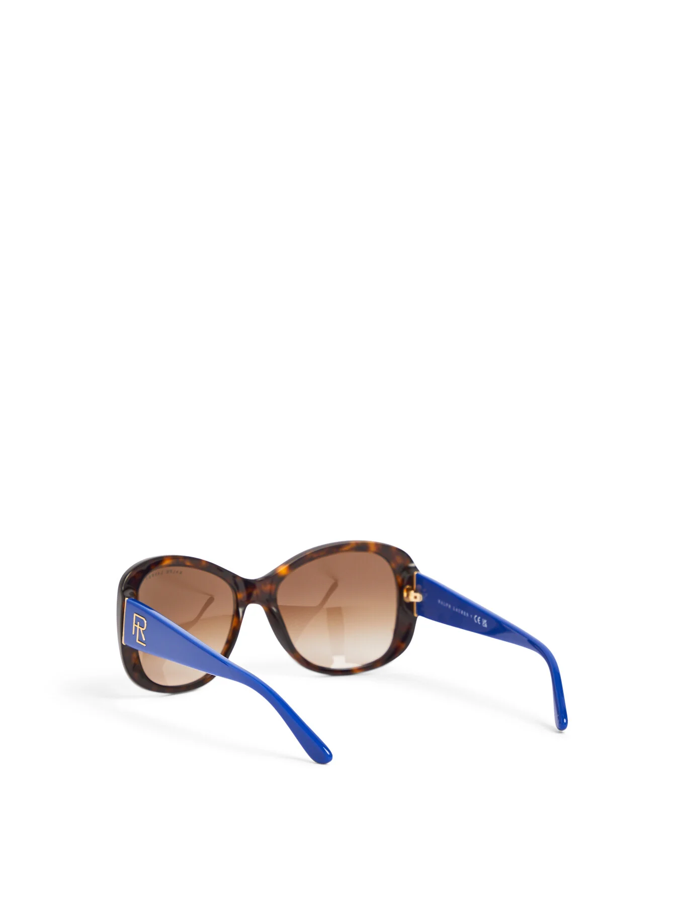 RL8144 Oversized RL Logo Contrast Arm Sunglasses - Image 3
