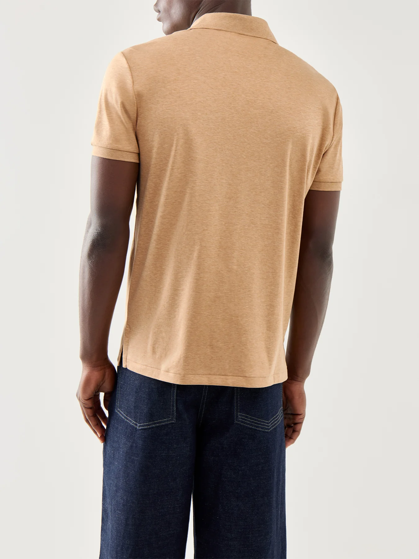 Pima Cotton Polo T-Shirt - Image 5