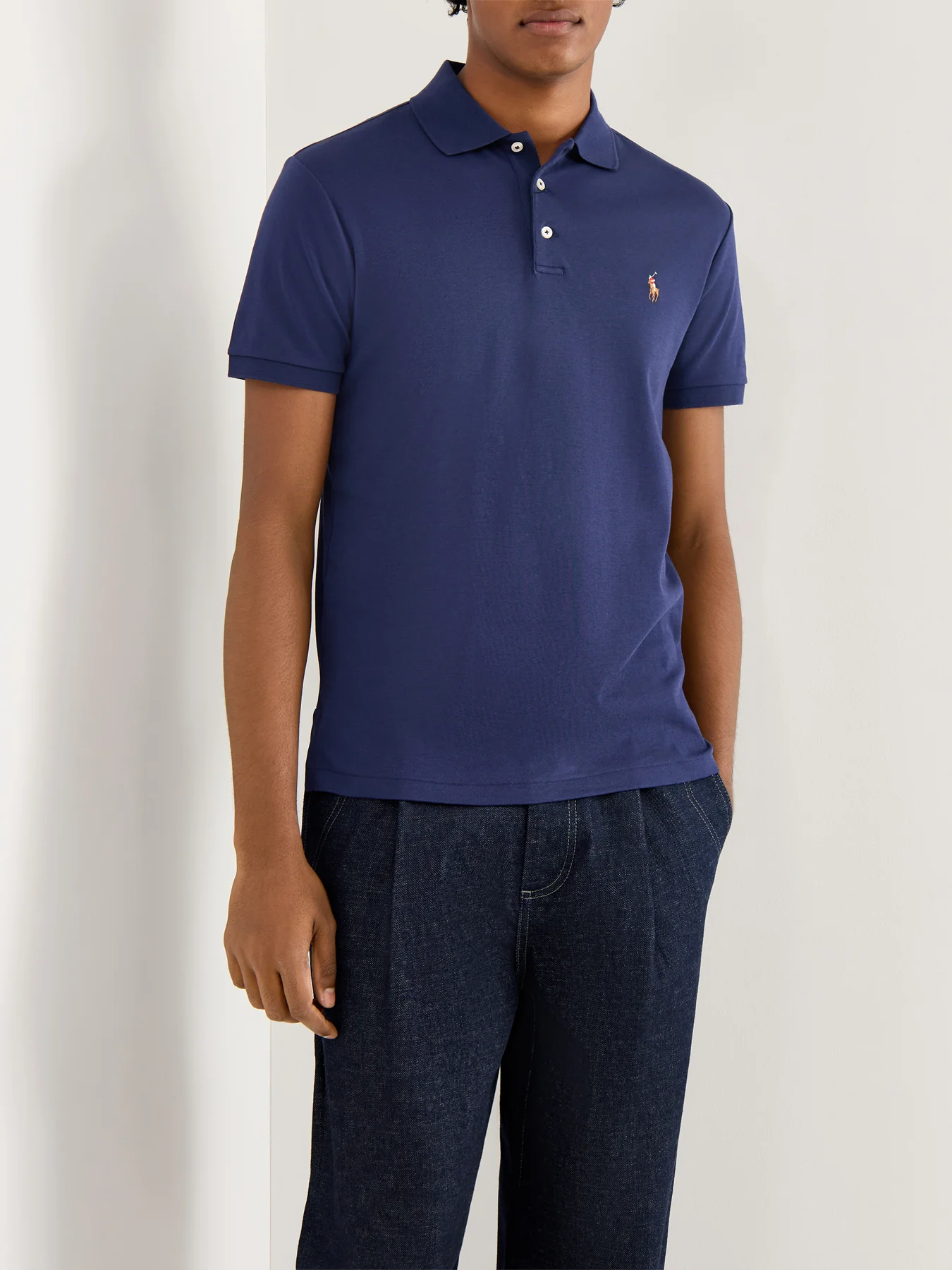 Pima Plain Polo (BLUE) - Image 4
