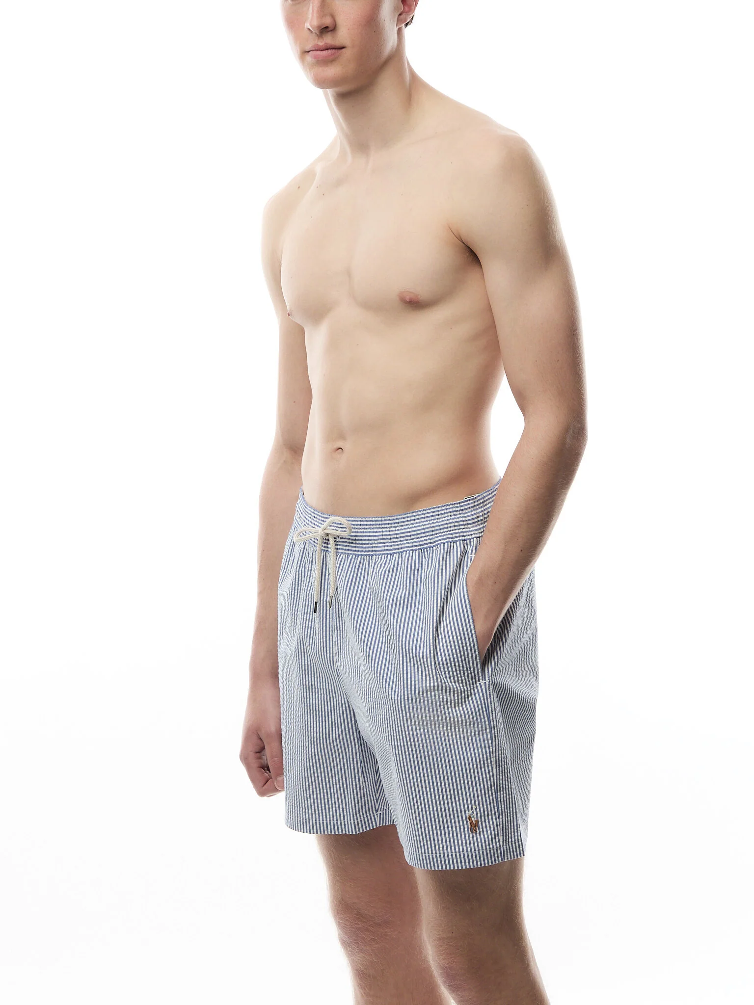 Recycled  Poly Seersucker Traveler Swim Shorts - Image 2