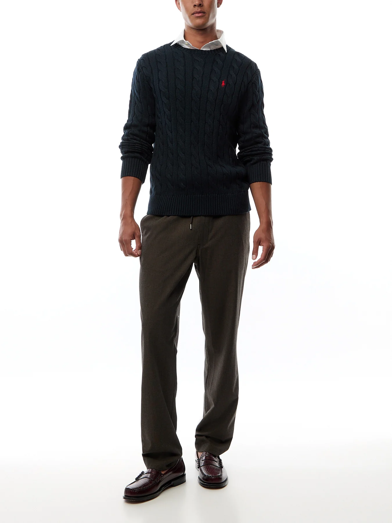 Roving Cable Knit Sweater - Image 2