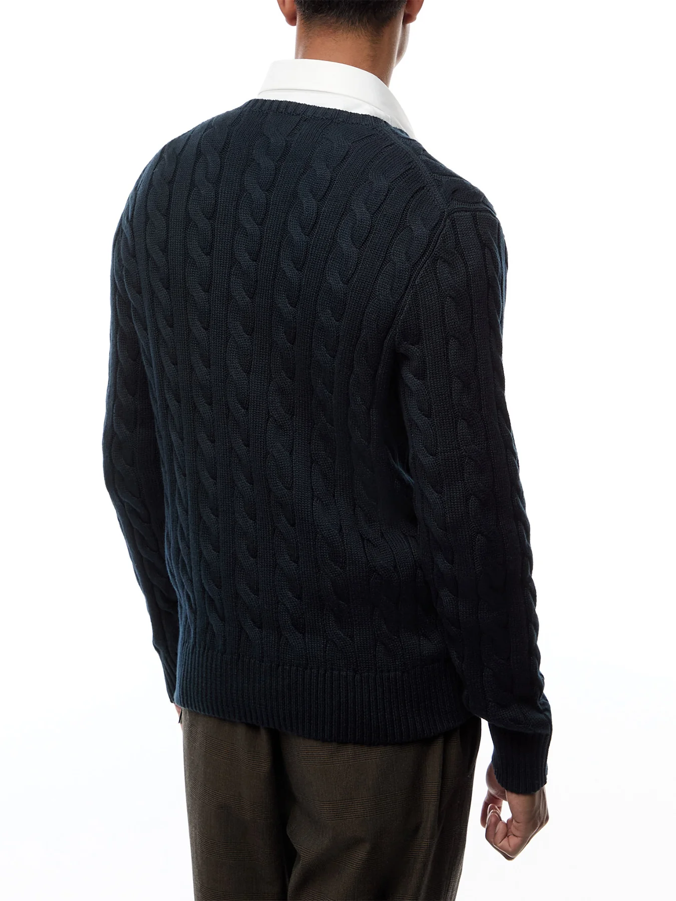 Roving Cable Knit Sweater - Image 5