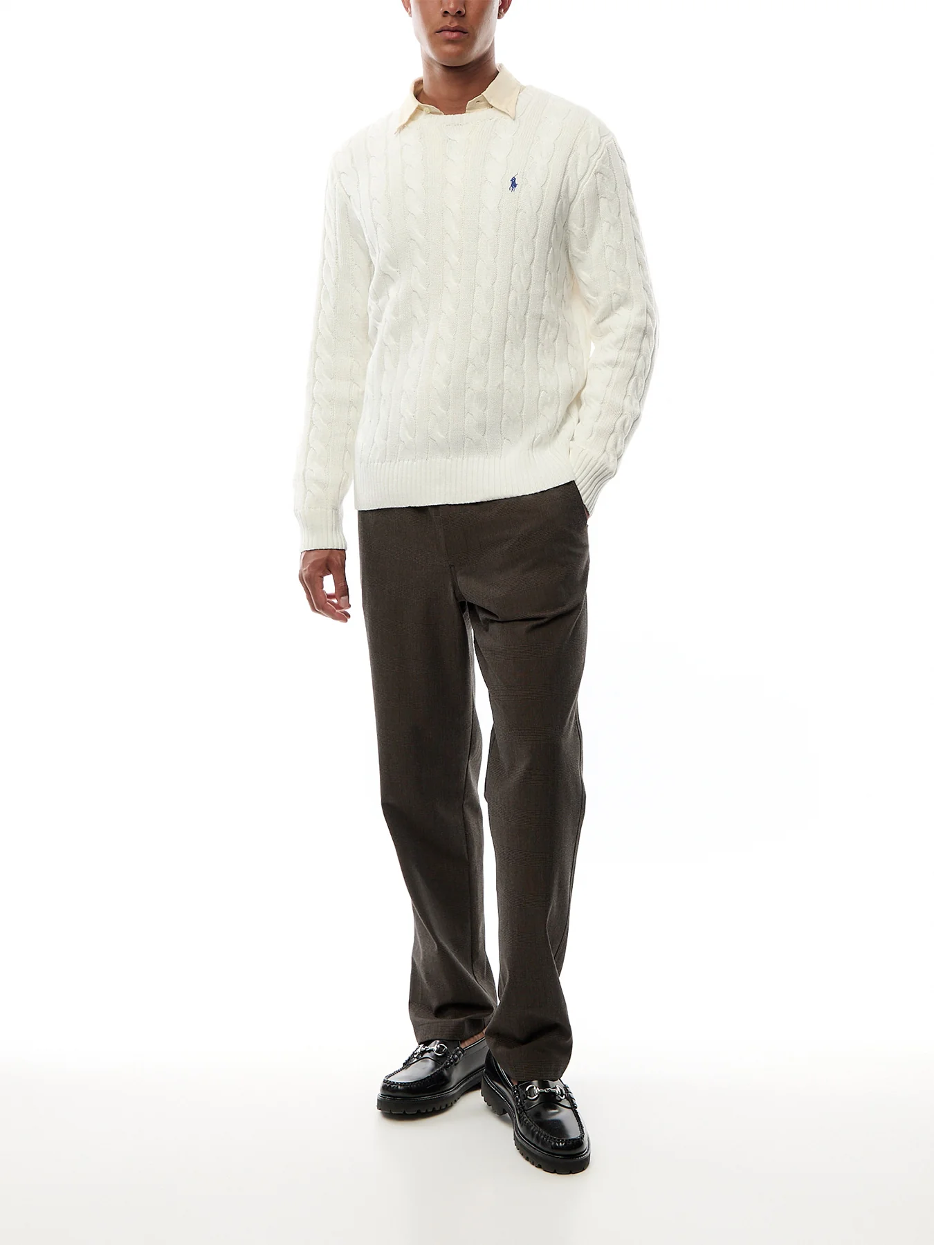 Roving Cable Knit Sweater - Image 2
