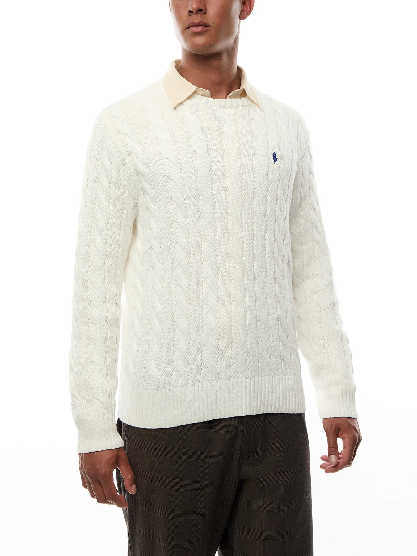 Roving Cable Knit Sweater - Image 4