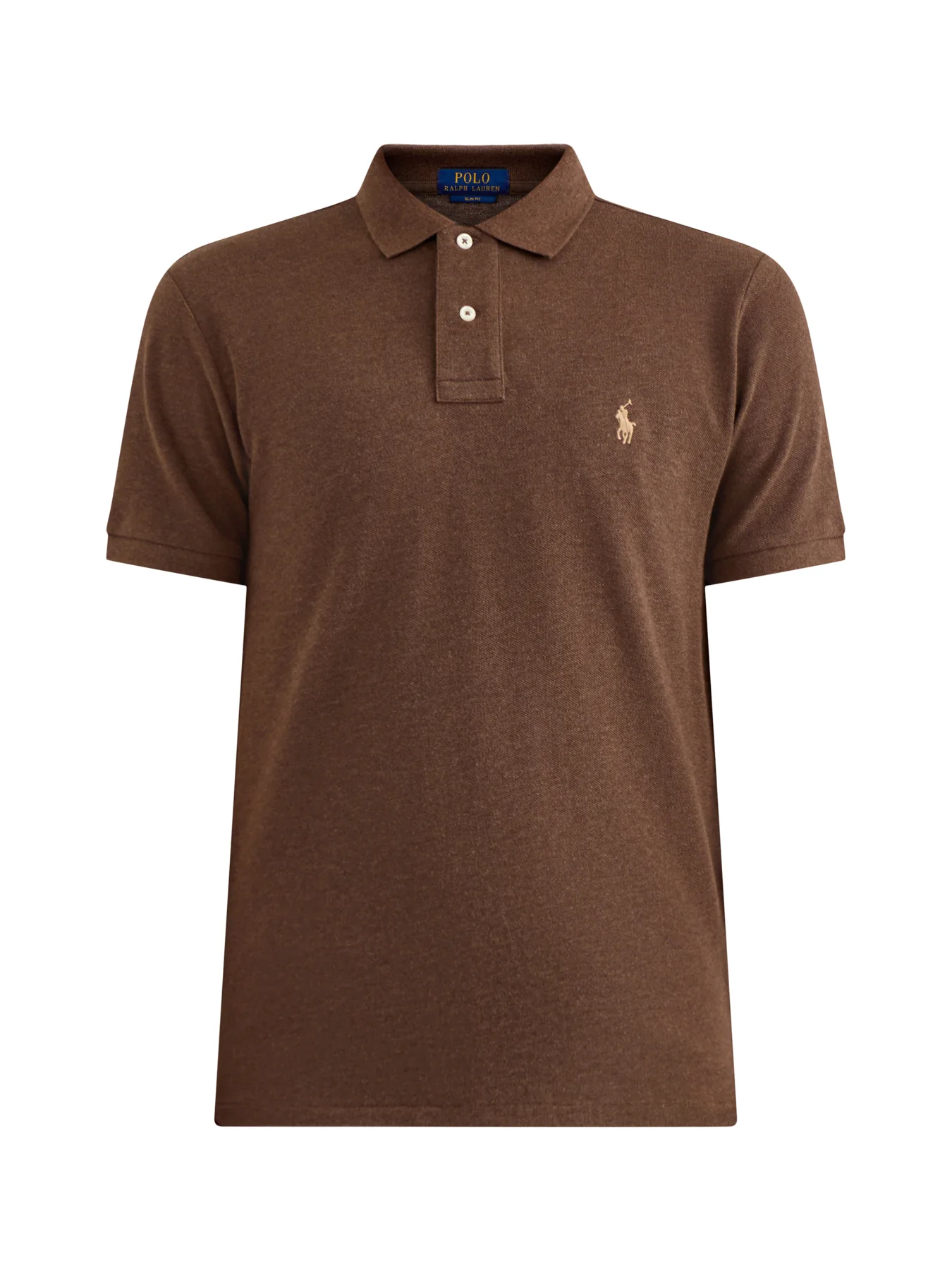 Slim Fit Polo Shirt Brown