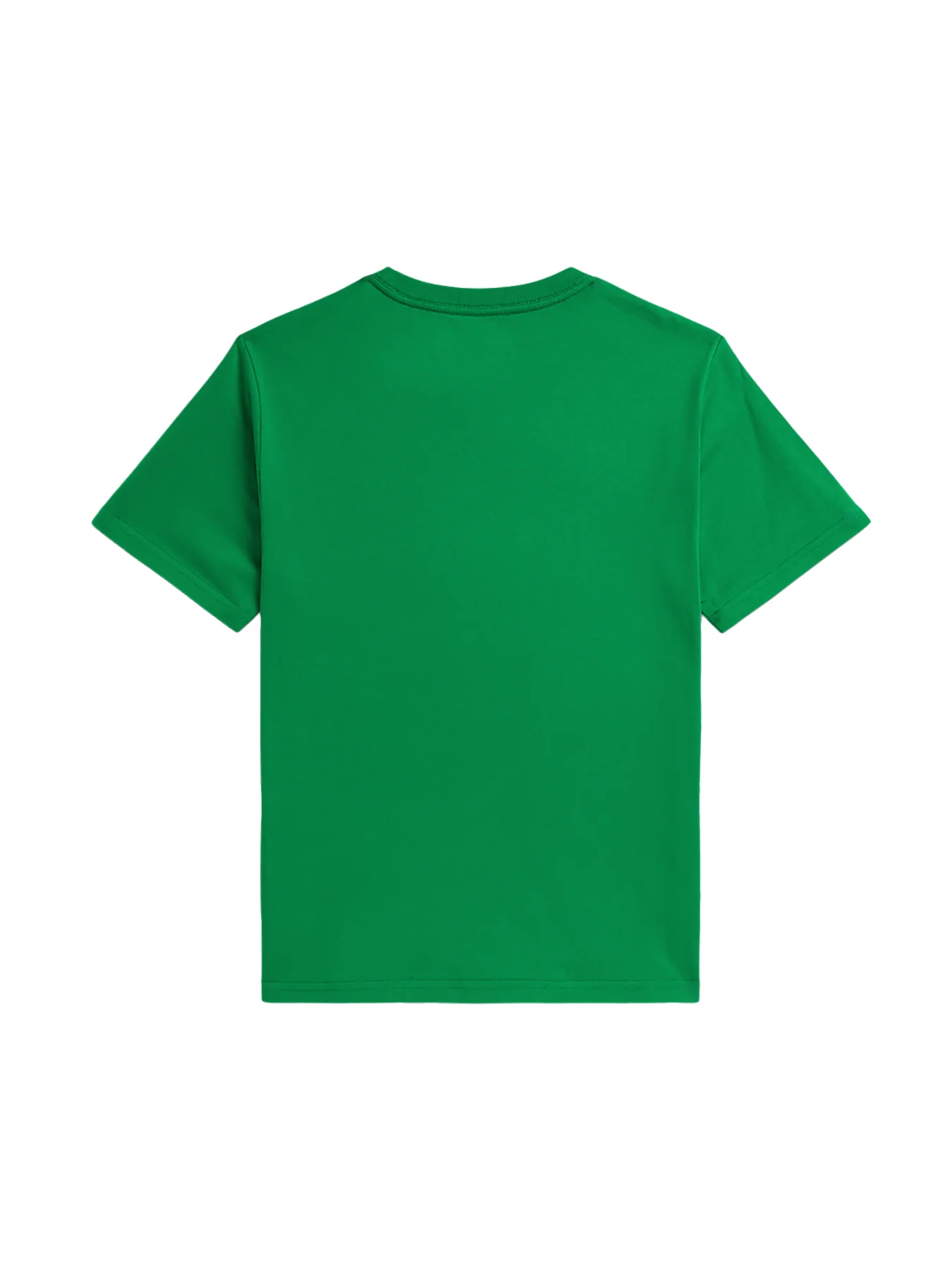 Kids’ Classic Crew Neck Cotton T-Shirt Blue - Image 10