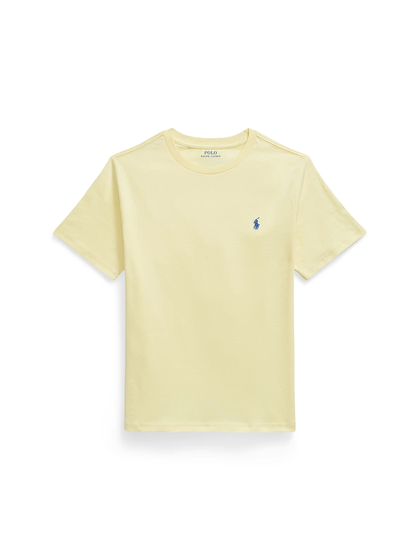 Kids’ Classic Crew Neck Cotton T-Shirt Blue - Image 24
