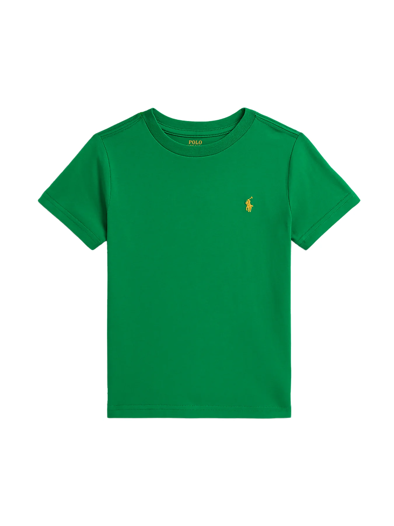 Kids’ Classic Crew Neck Cotton T-Shirt Blue - Image 7