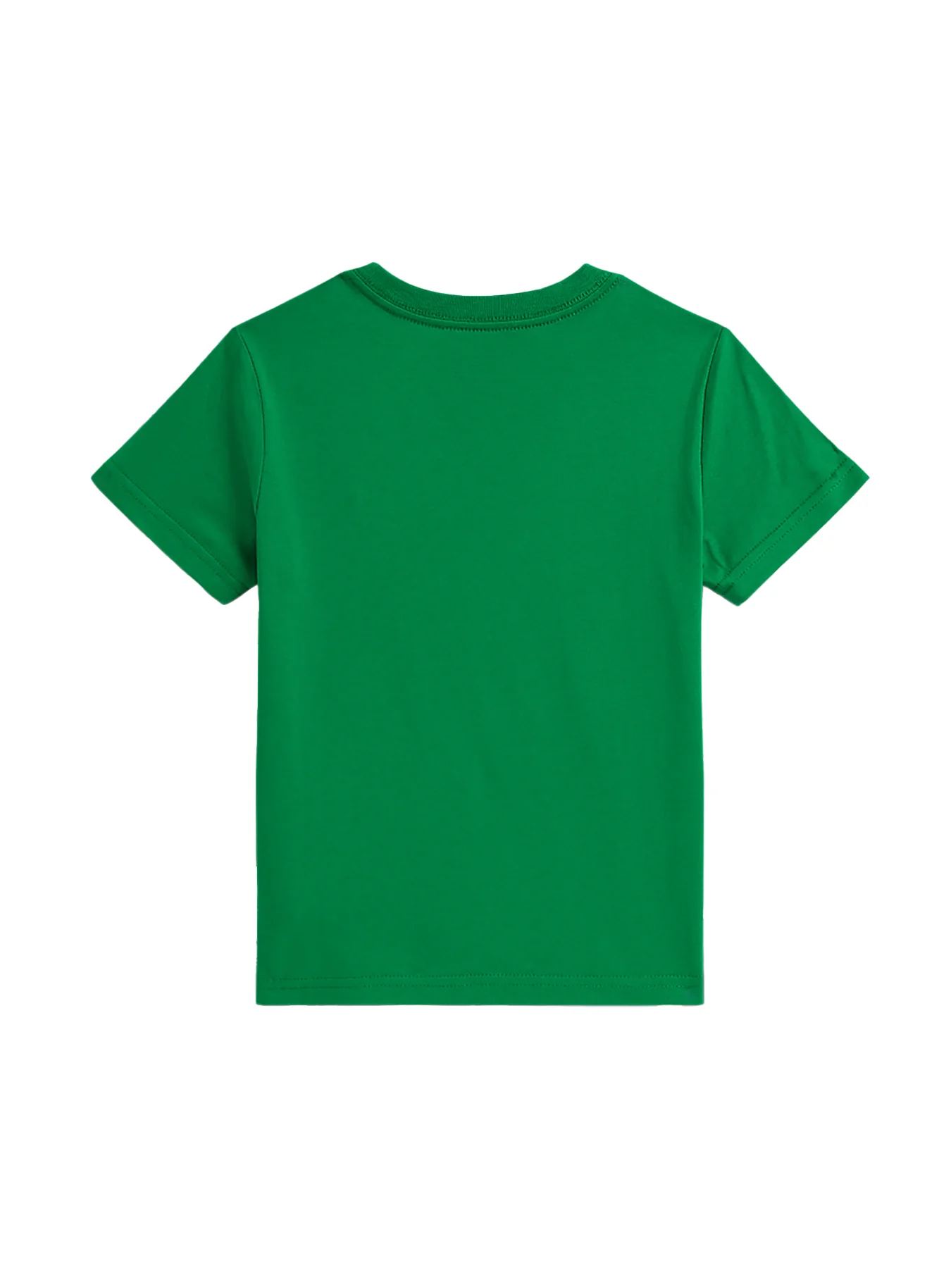 Kids’ Classic Crew Neck Cotton T-Shirt Blue - Image 8