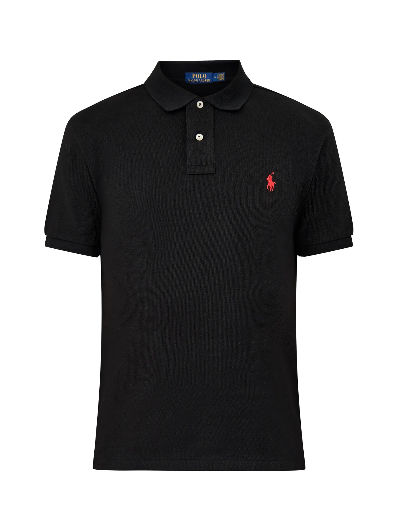 Slim Fit Polo Shirt Black
