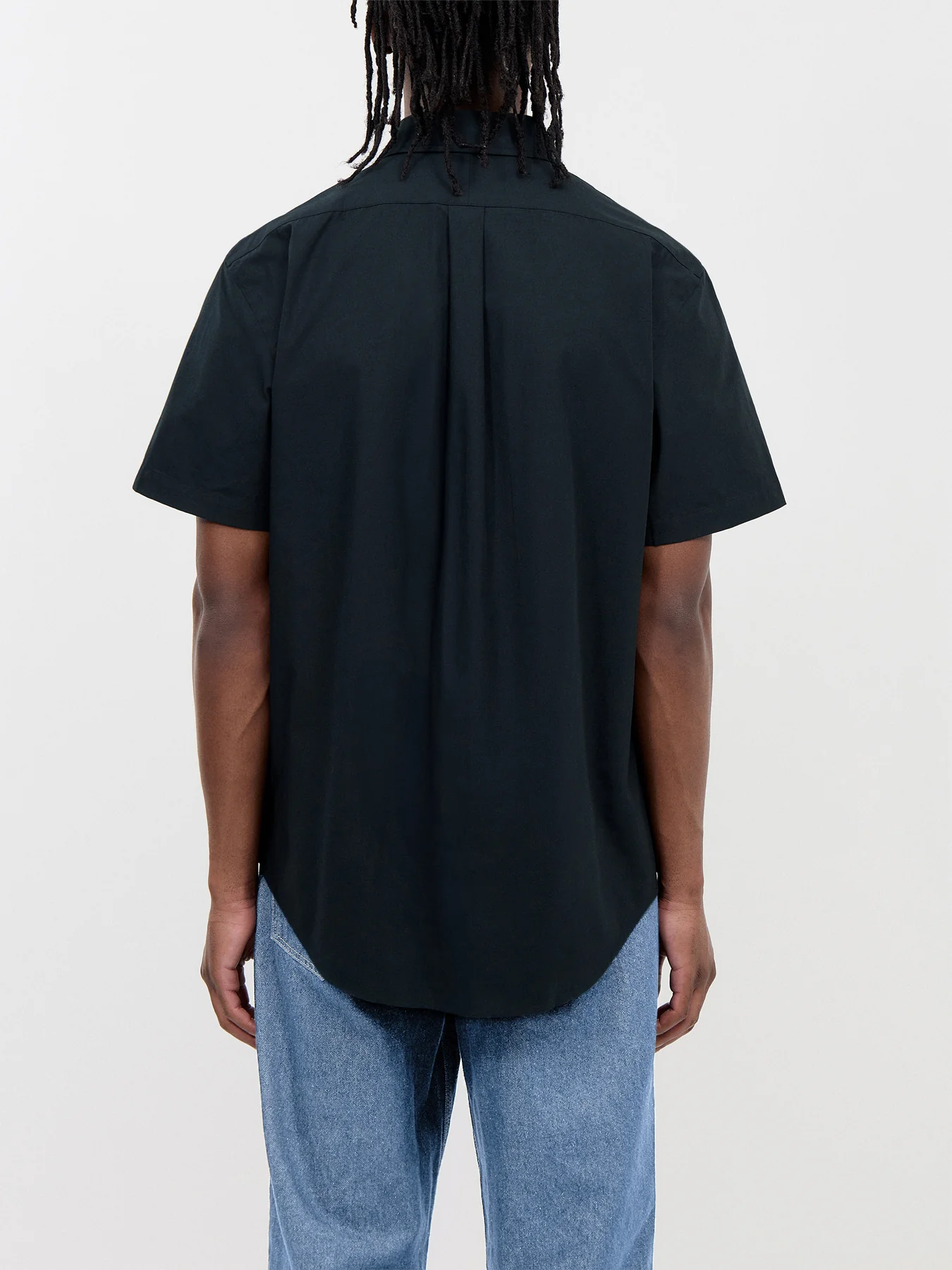 Stretch Poplin Short Sleeves Shirt - Image 5