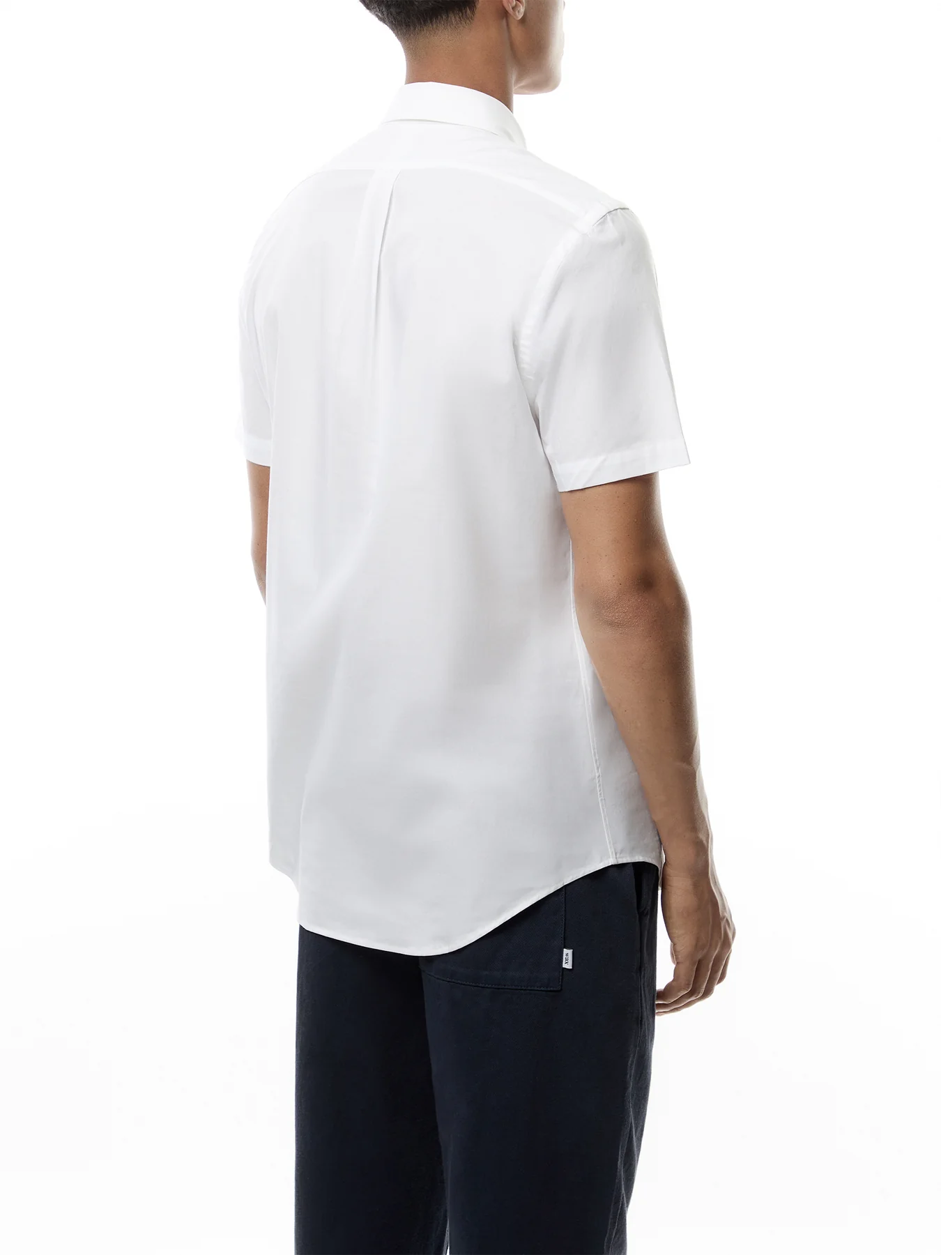 Stretch Poplin Short Sleeves Shirt - Image 5