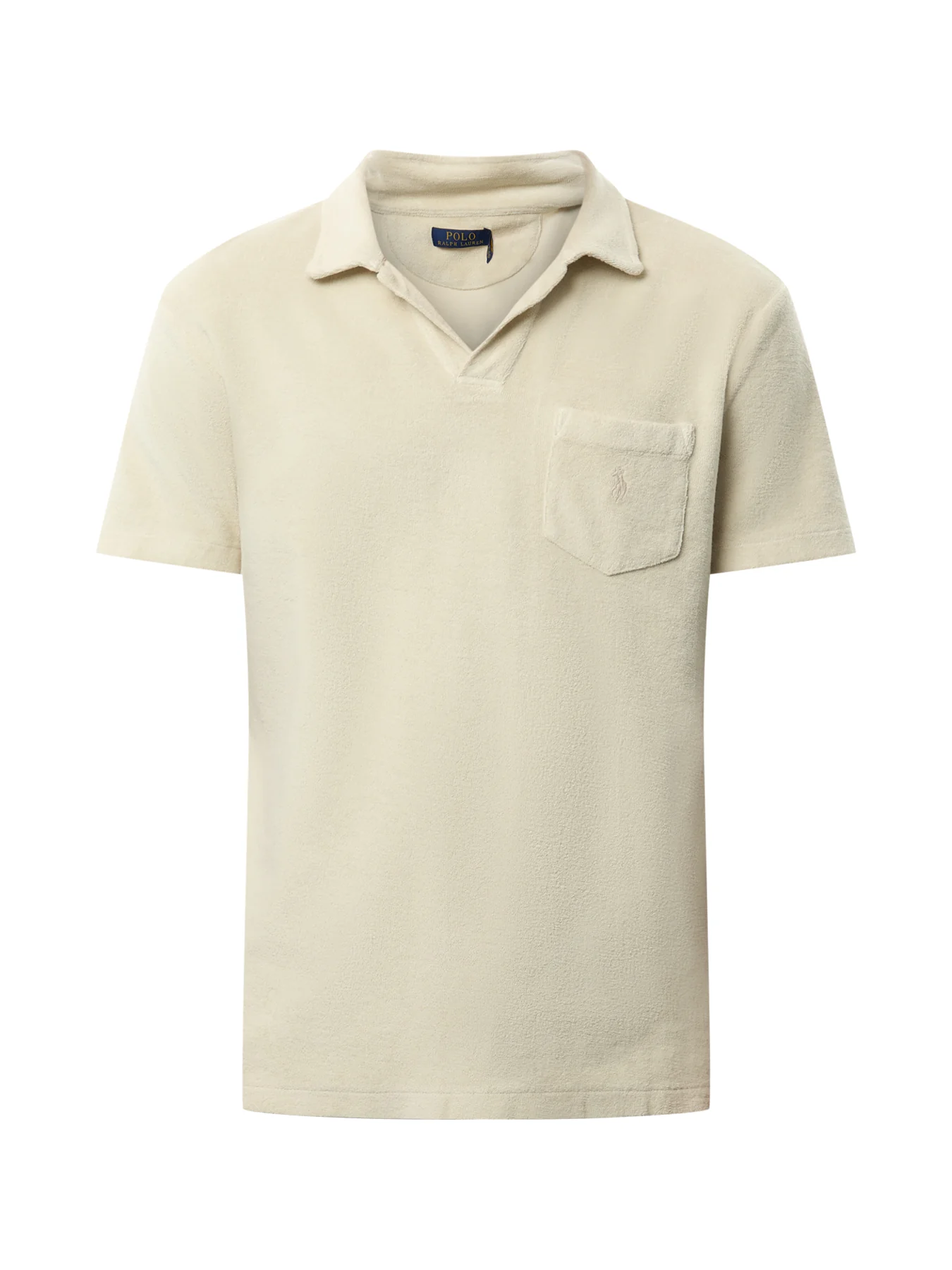 Toweling Polo Top