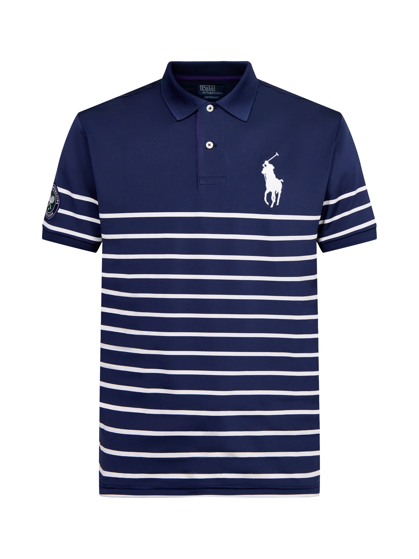 Wimbledon Stripe BPP Polo Top