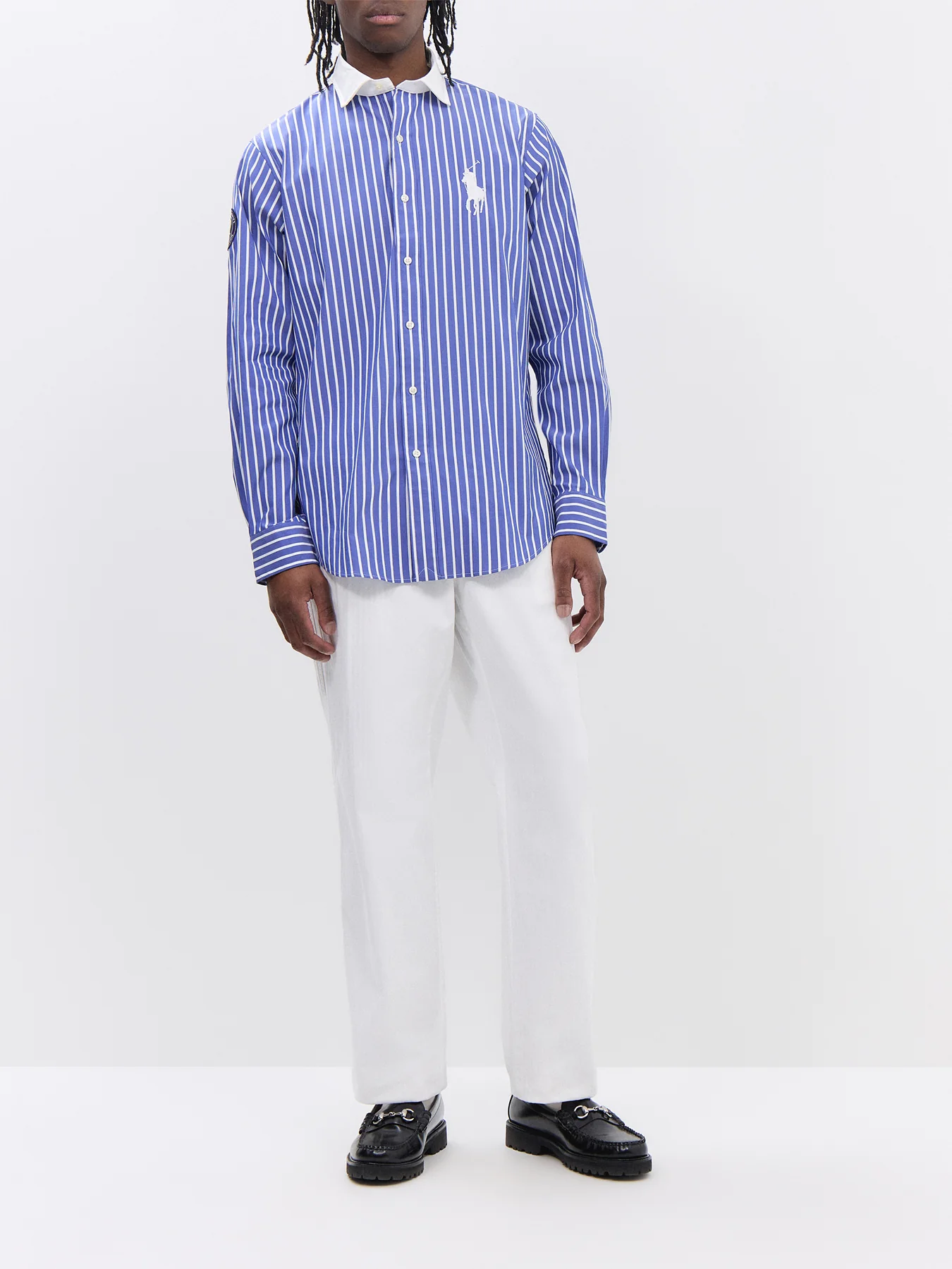 Wimbledon Umprie BPP Stripe Shirt - Image 2