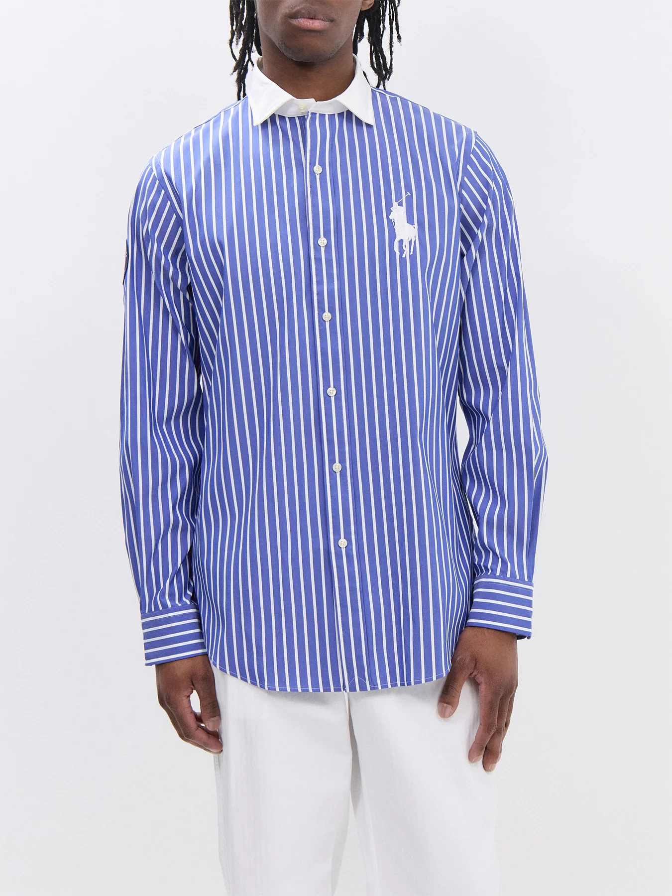 Wimbledon Umprie BPP Stripe Shirt - Image 4