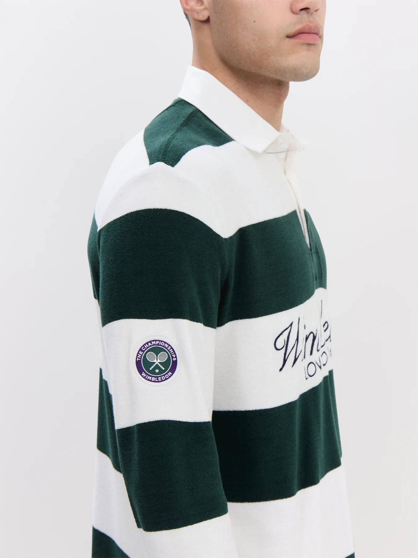 Wimbleodn Stripe Rugby Top - Image 3