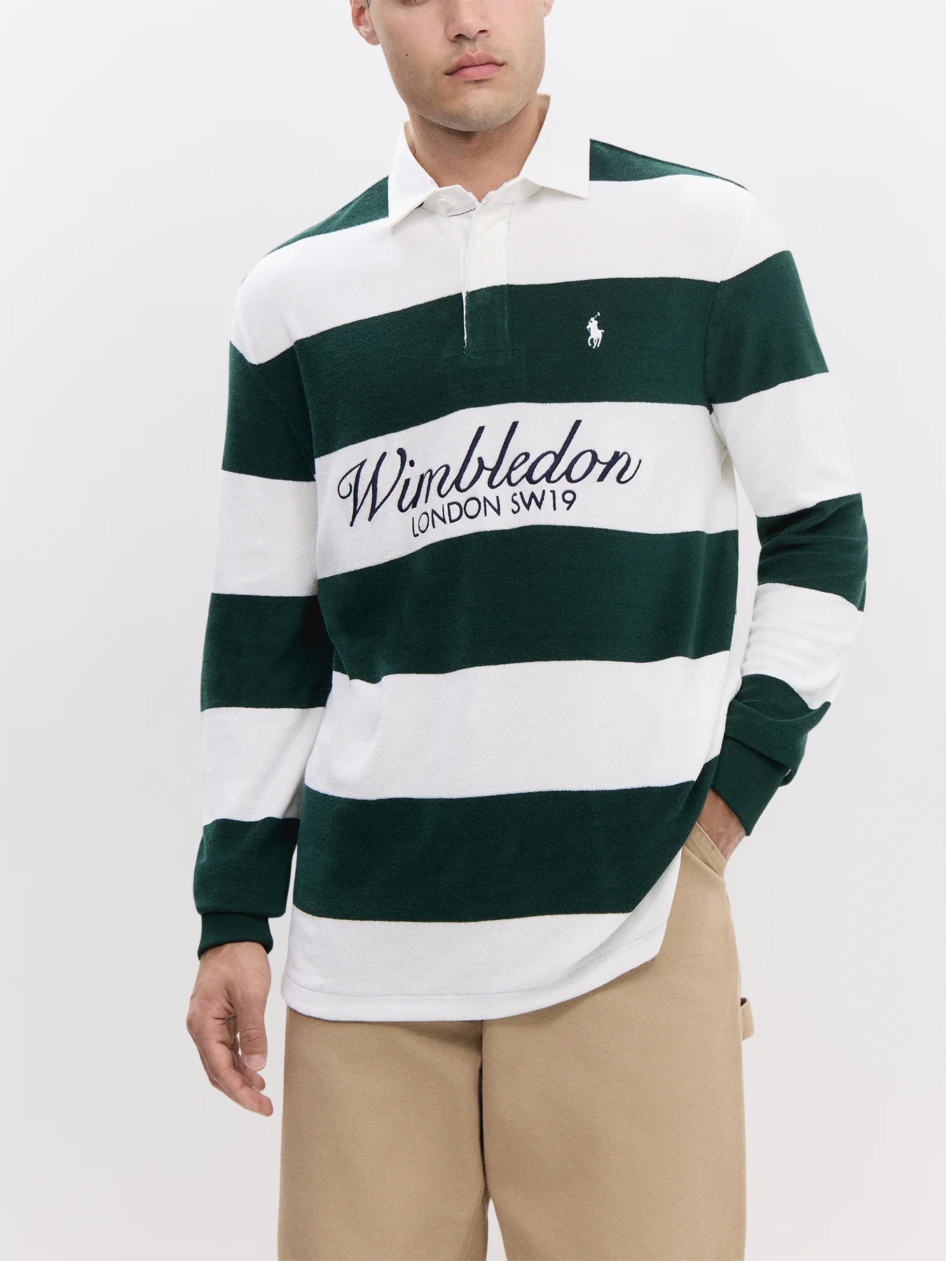 Wimbleodn Stripe Rugby Top - Image 4