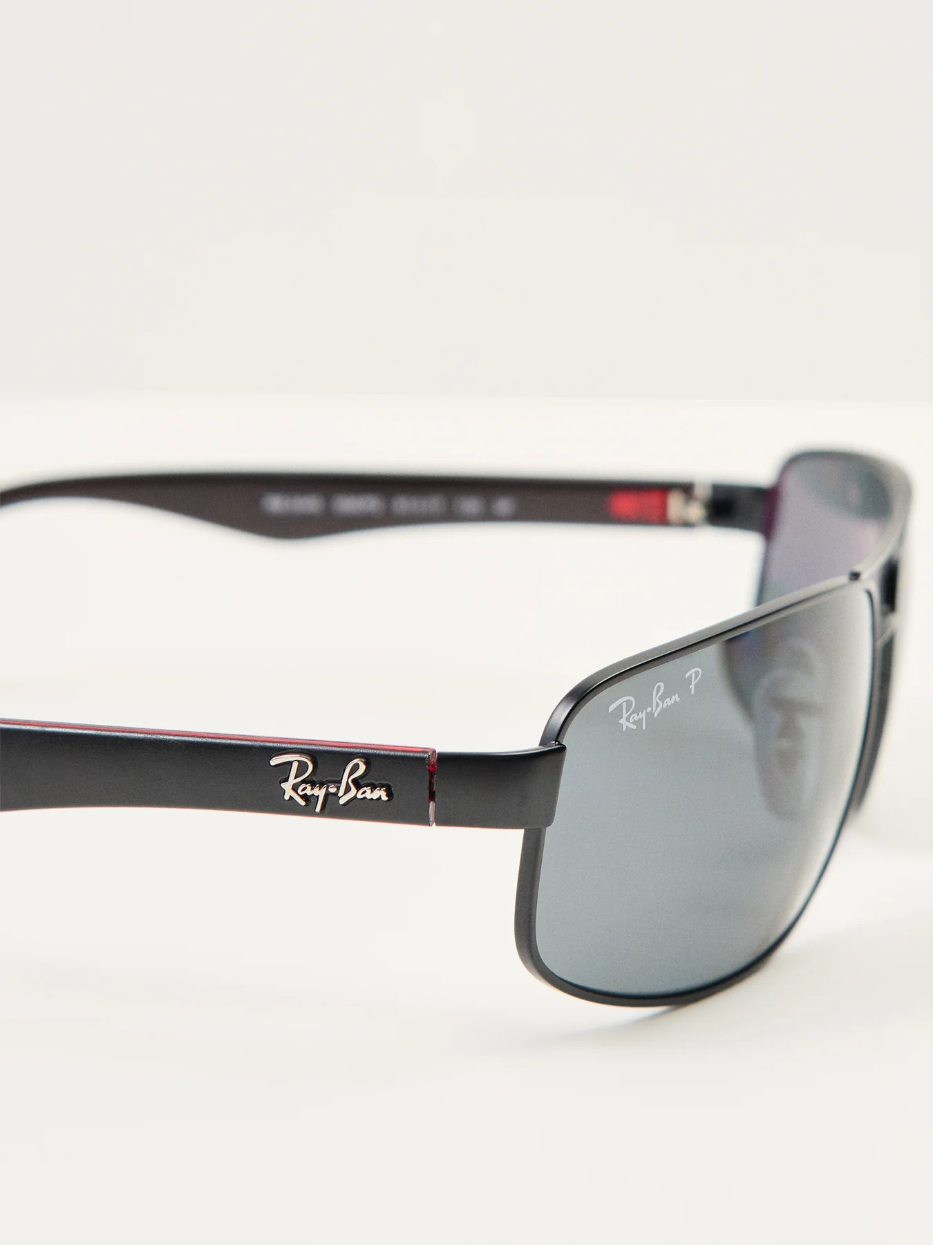 RB3445 Rectangle Metal Mix Sunglasses - Image 3