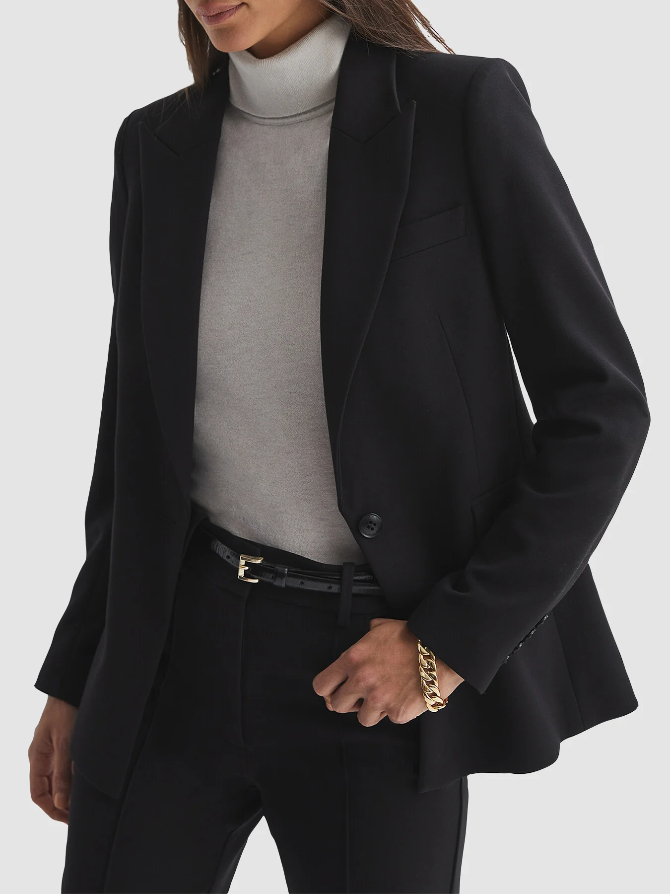 Gabi Tailored Single Breasted Blazer