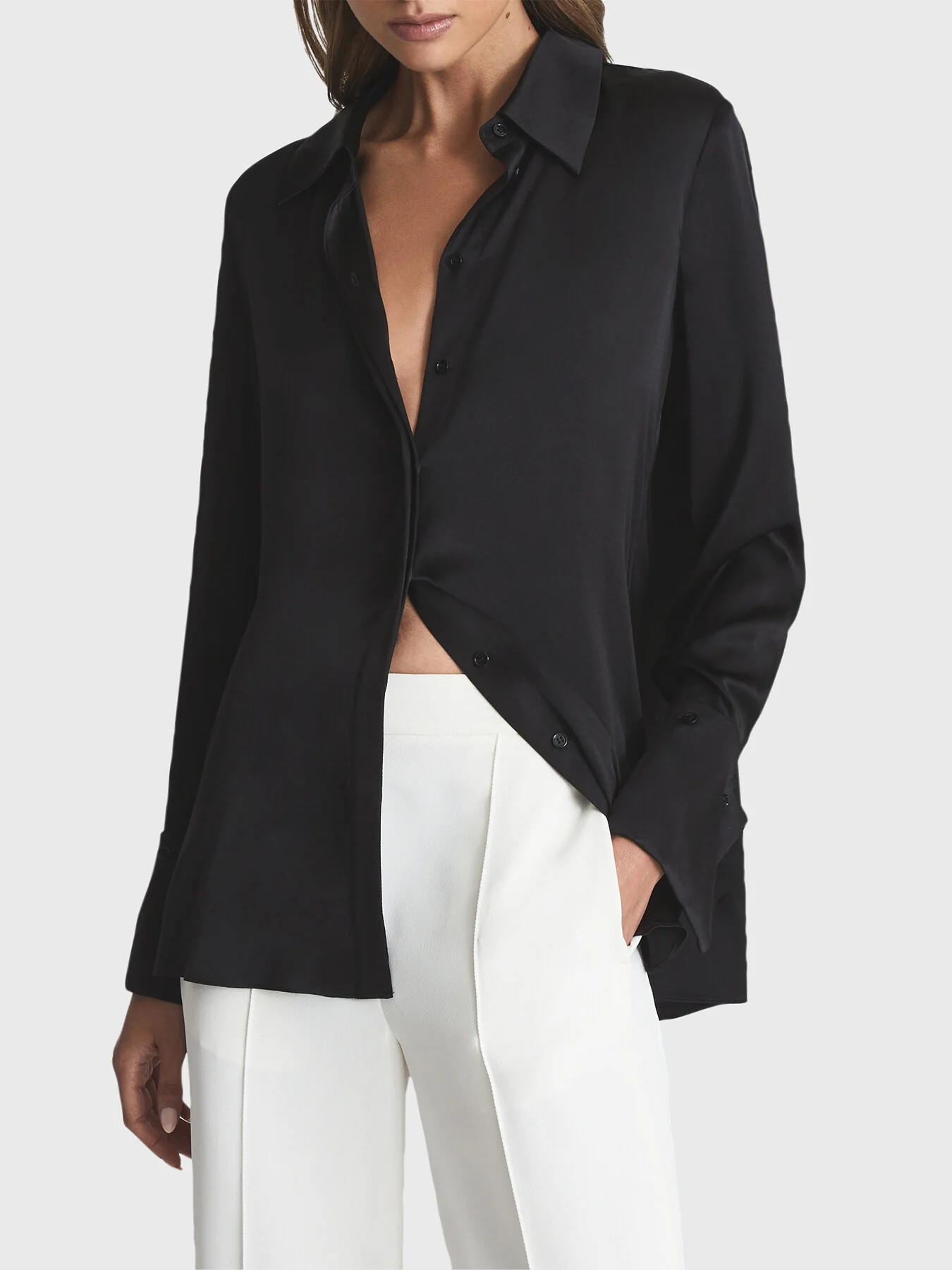 Hailey Silk Shirt - Image 2