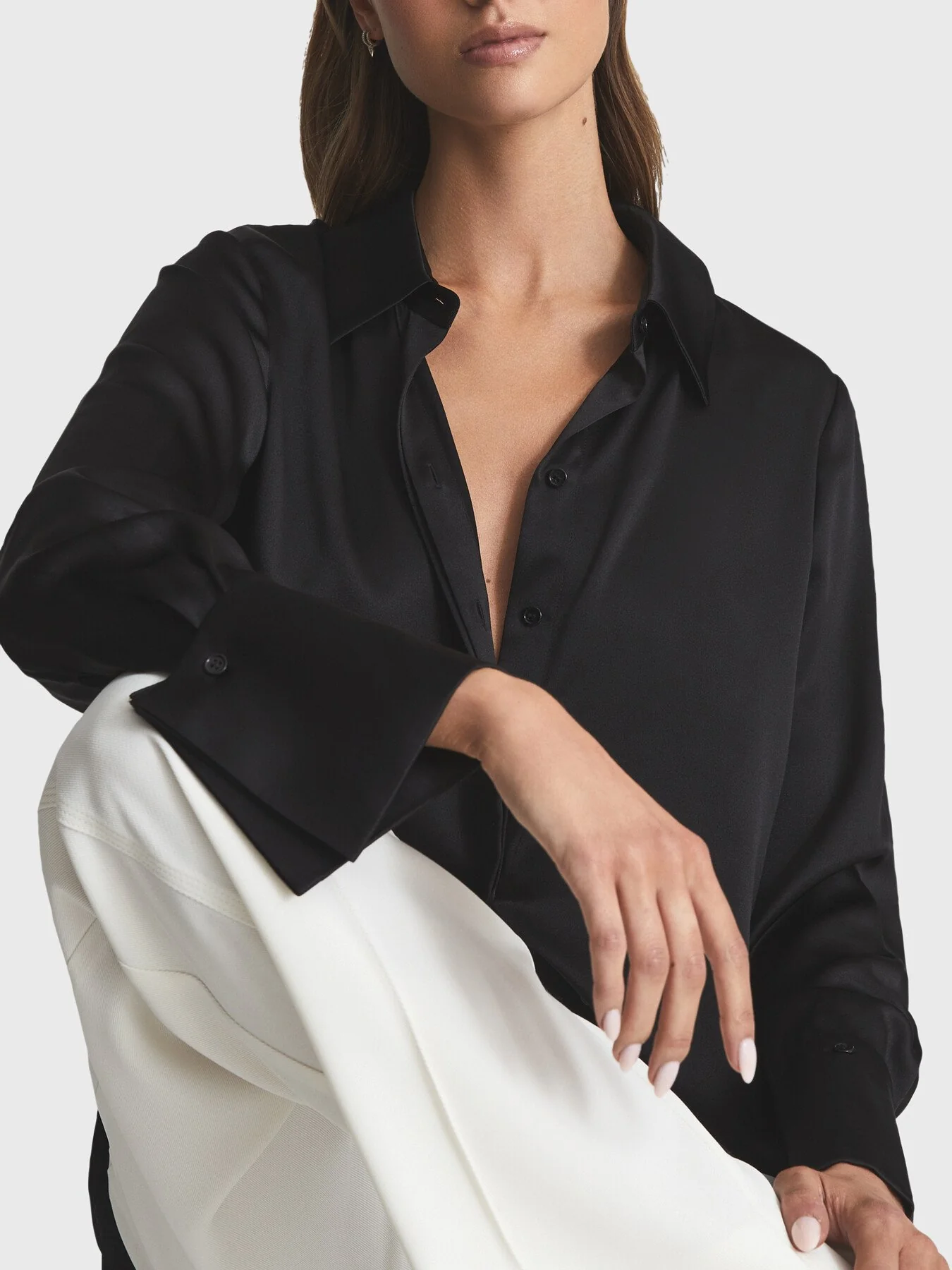Hailey Silk Shirt - Image 4