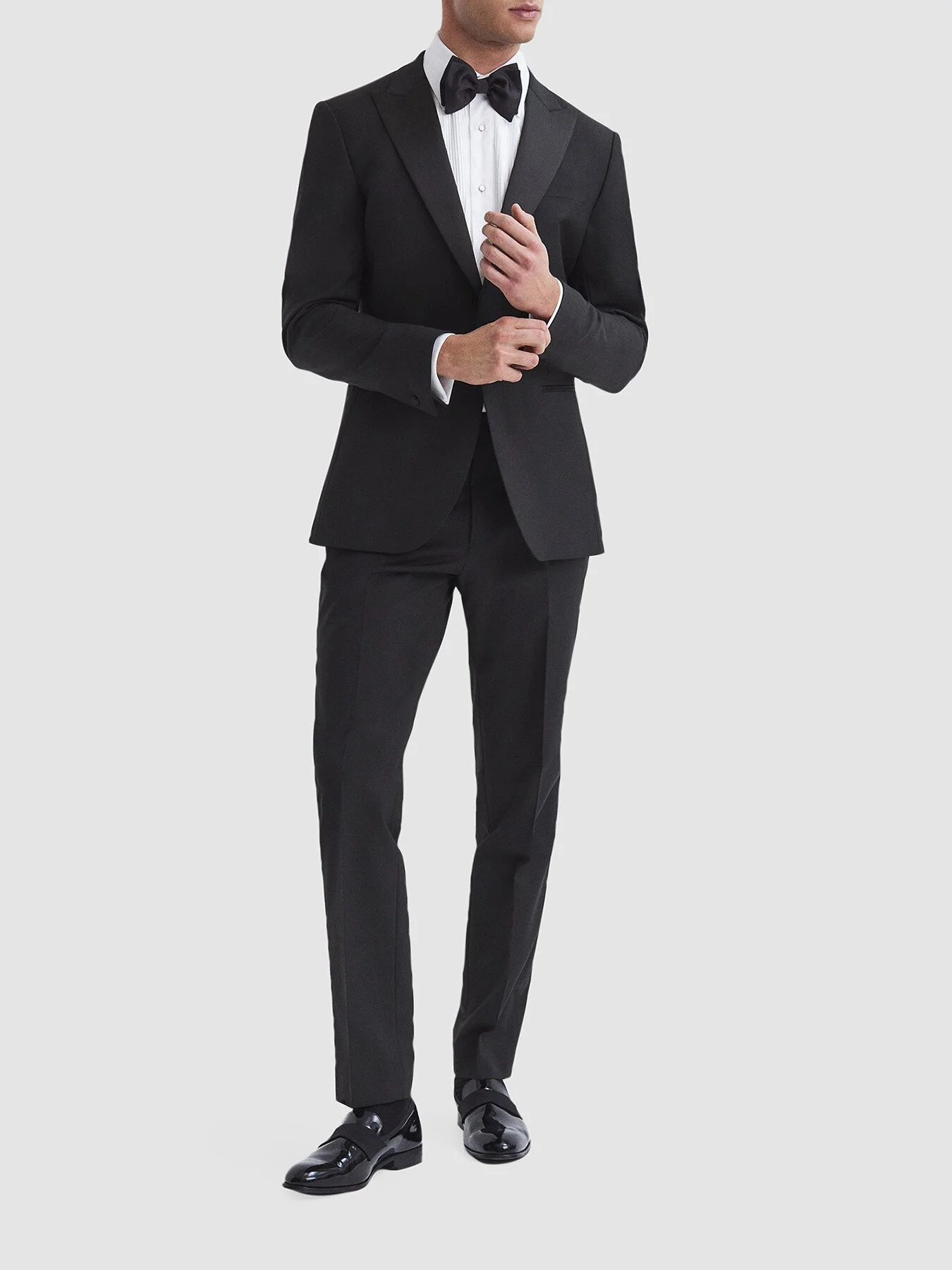 Poker Modern Fit Single Breasted Tuxedo Jacket - Image 4
