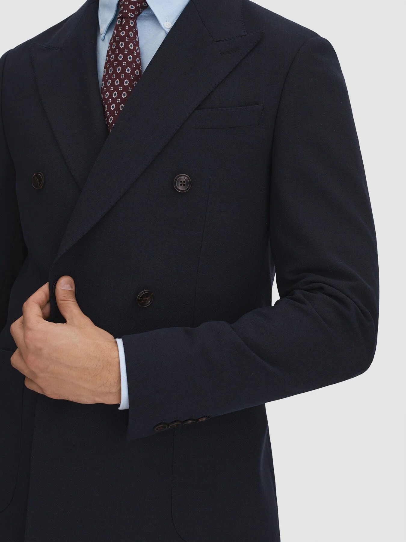 Belmont Slim Fit Double Breasted Blazer - Image 4