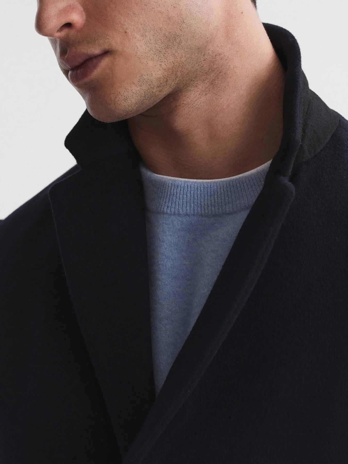 Gable Single Breasted Wool Overcoat - Image 4