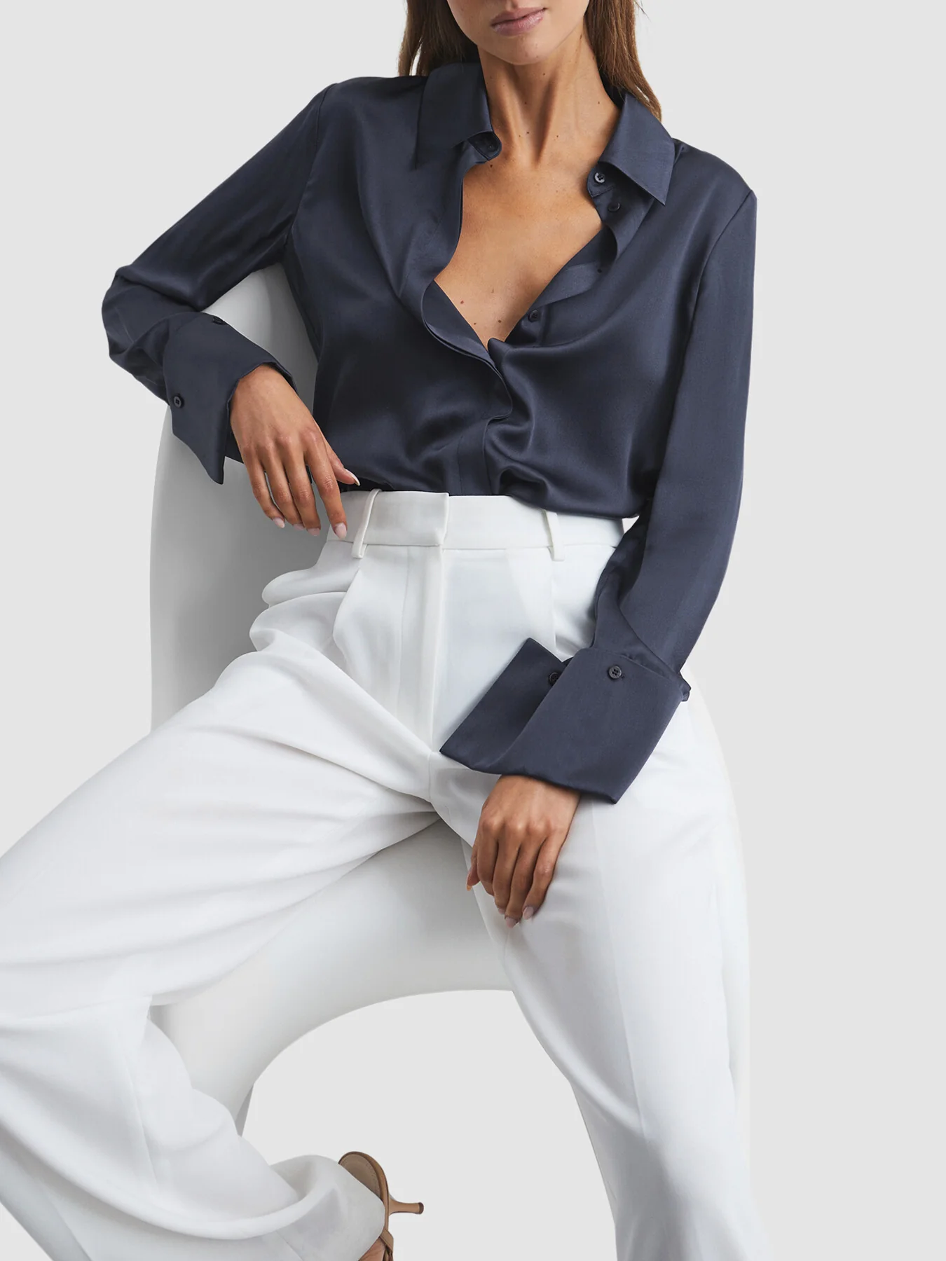 Hailey Silk Shirt - Image 2
