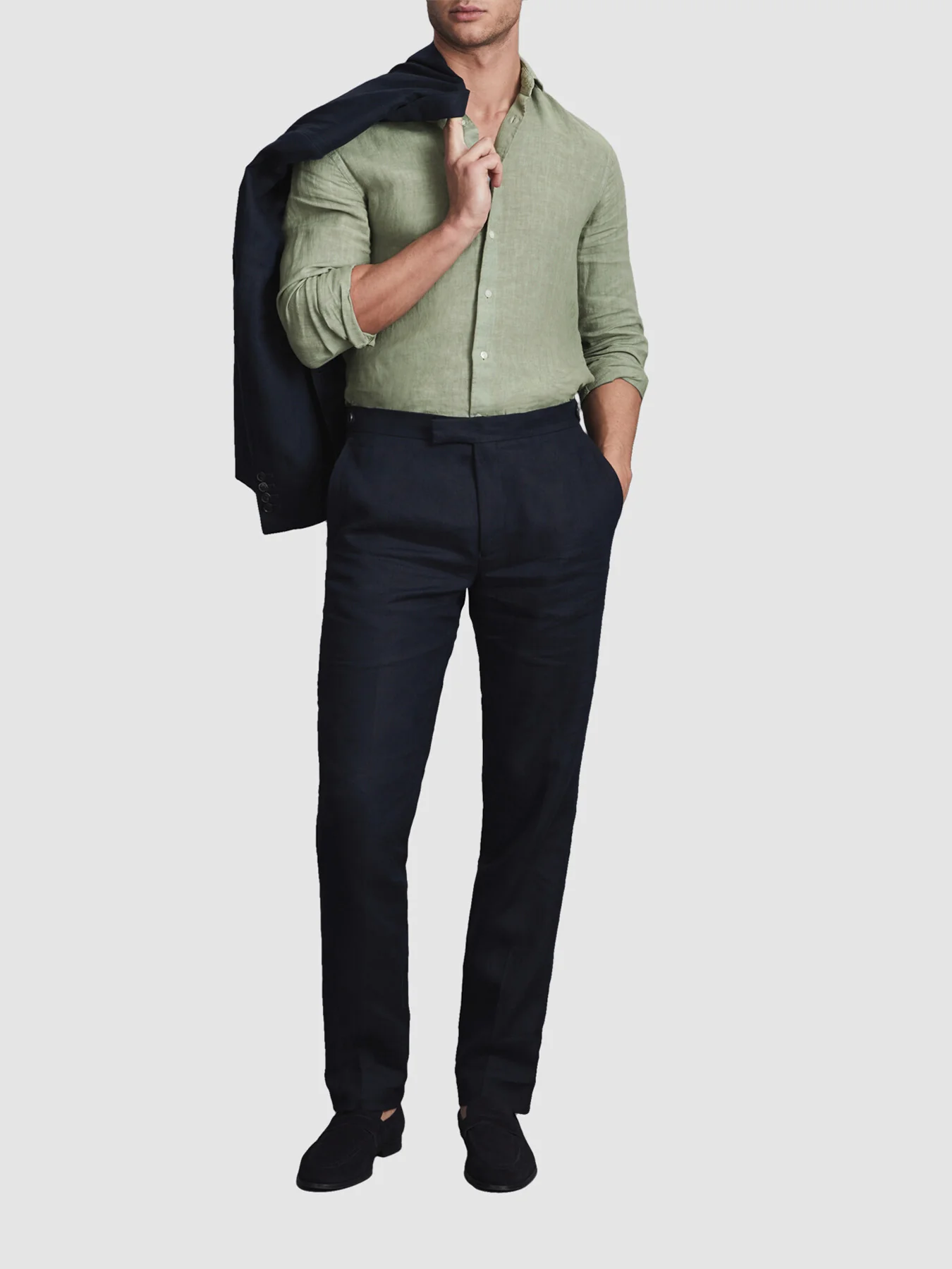 Ruban Linen Button-Through Shirt - Image 4