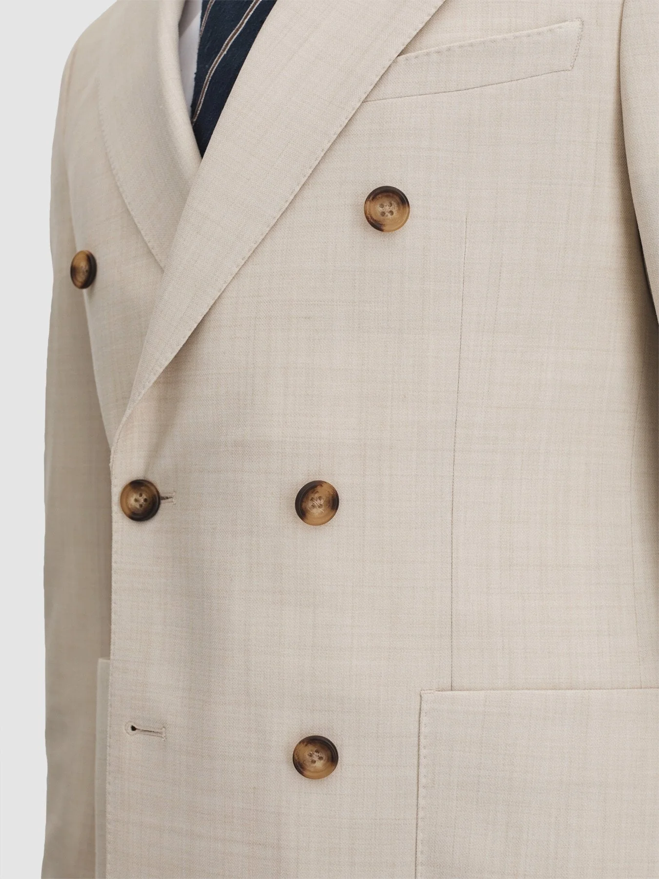 Belmont Slim Fit Double Breasted Blazer - Image 3
