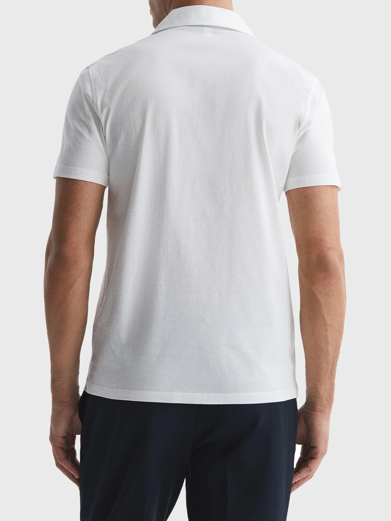 Caspa Mercerised Jersey Cuban Collar Shirt - Image 3