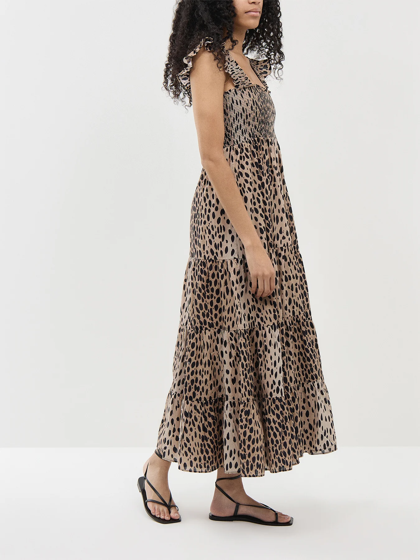 Kendall Dress Antelope Spot Black - Image 4