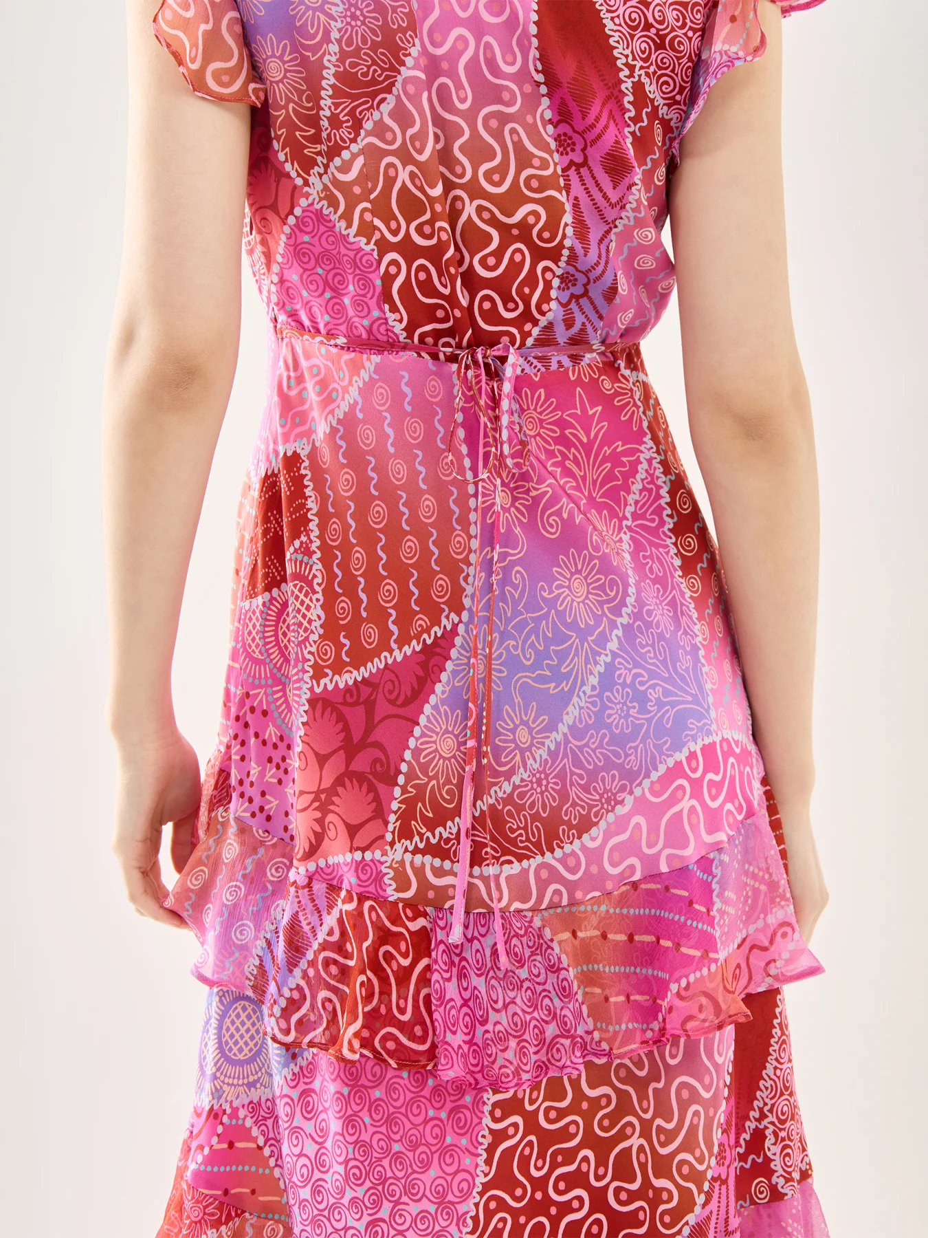 Meena Dress Ibiza Night Sunset - Image 3