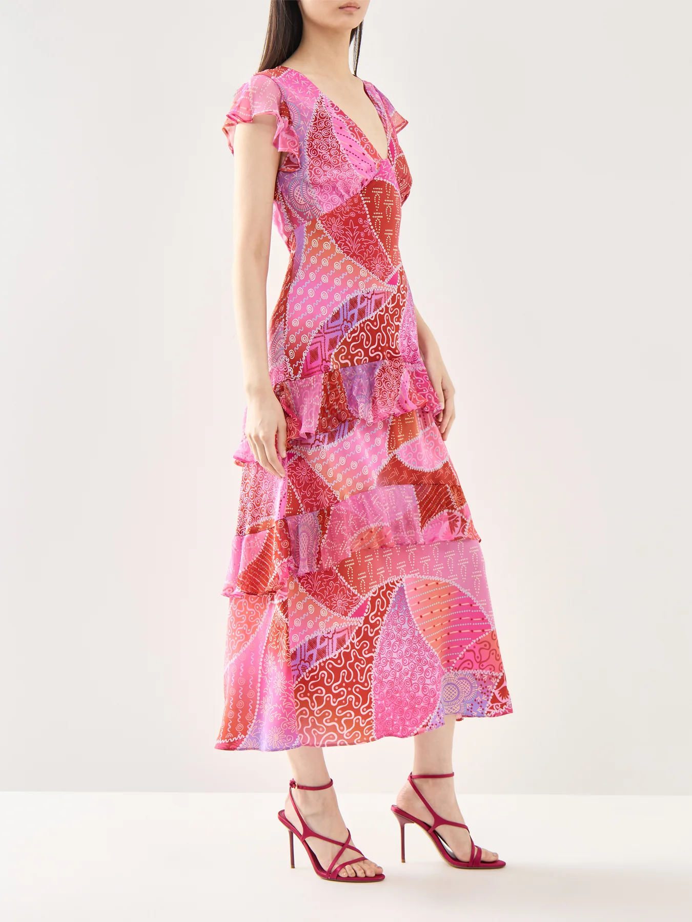 Meena Dress Ibiza Night Sunset - Image 4