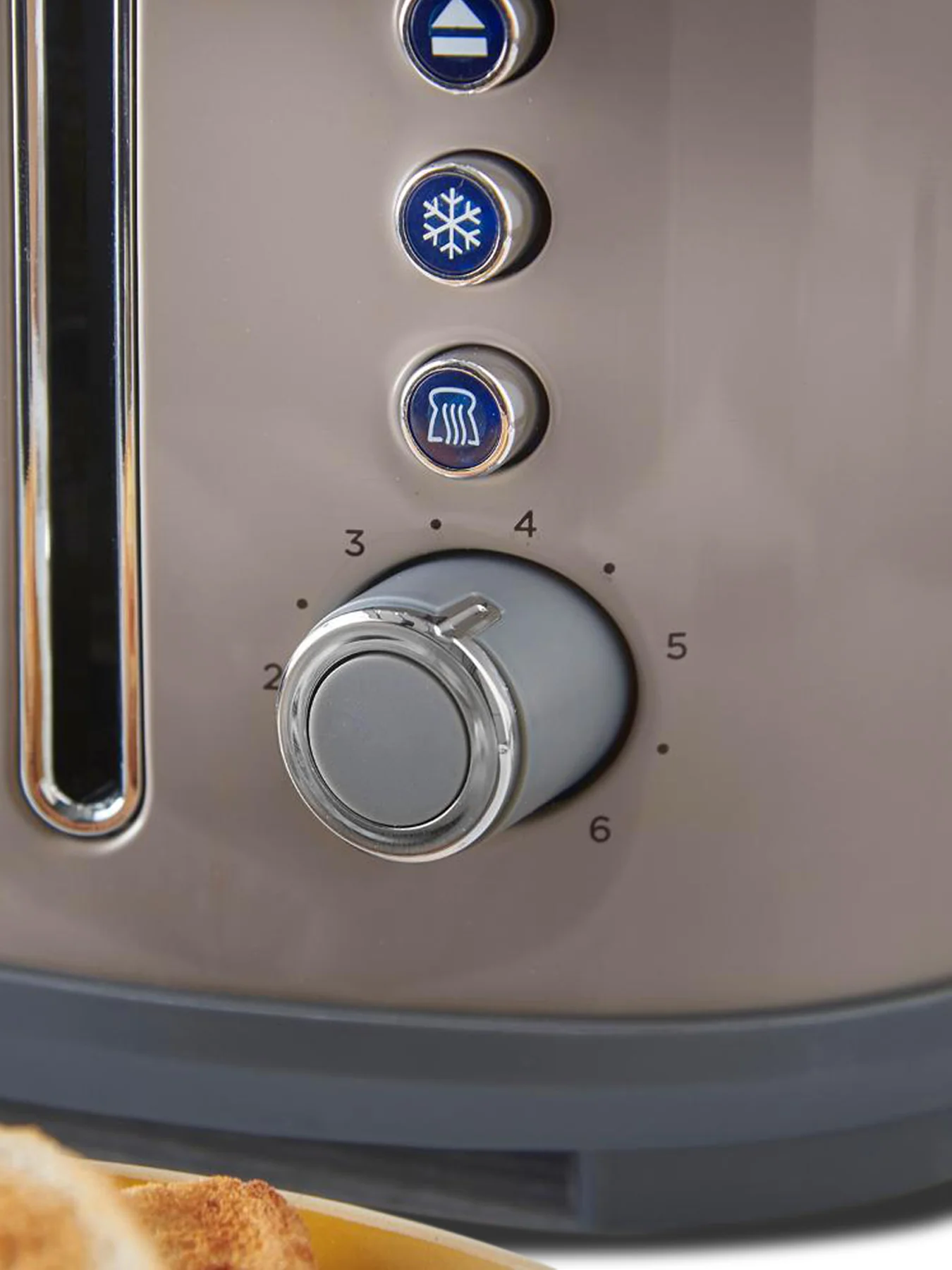Stylevia Mocha 4 Slice Toaster - Image 4