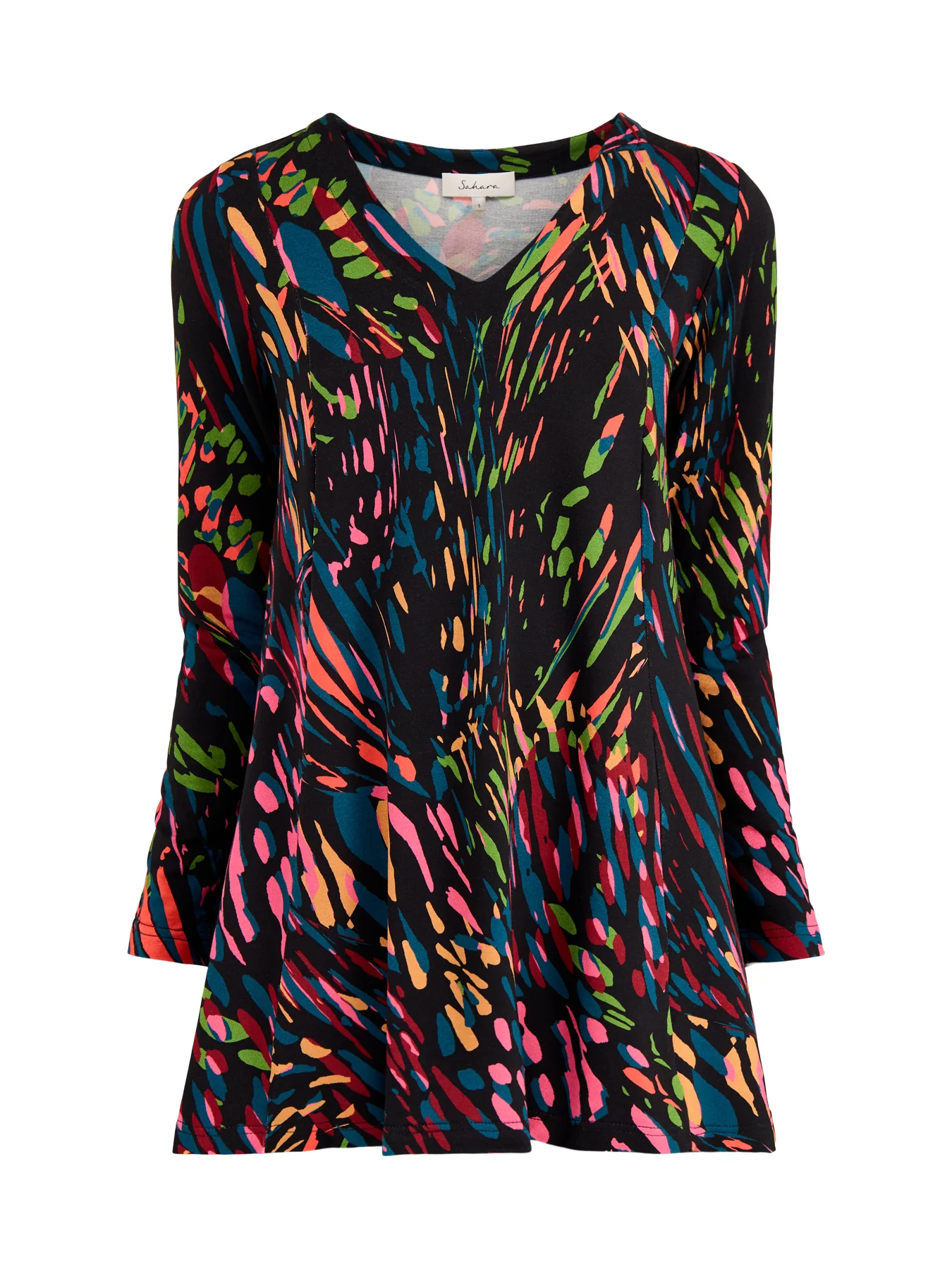 Bright Scattered Wings Top Multi