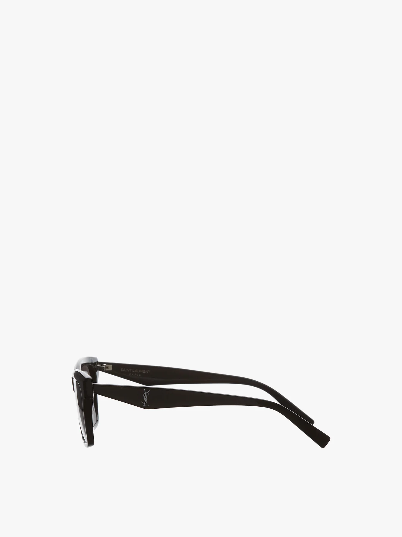 SLM104 Square Black Acetate Sunglasses - Image 6
