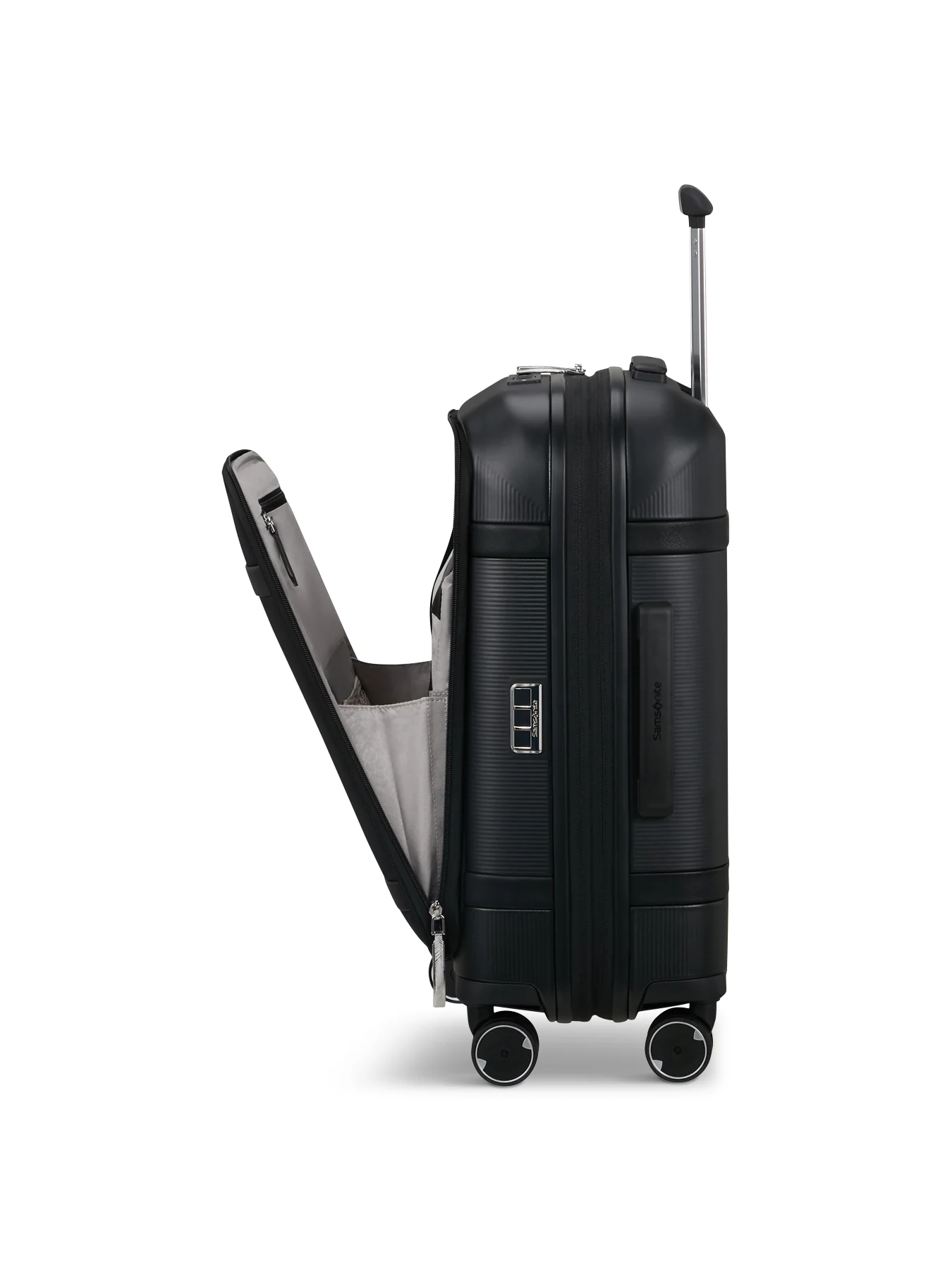 Image Spinner Suitcase 55cm Black - Image 4